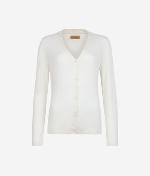 Ζακέτα με Λαιμόκοψη V από Ultrafine Cashmere