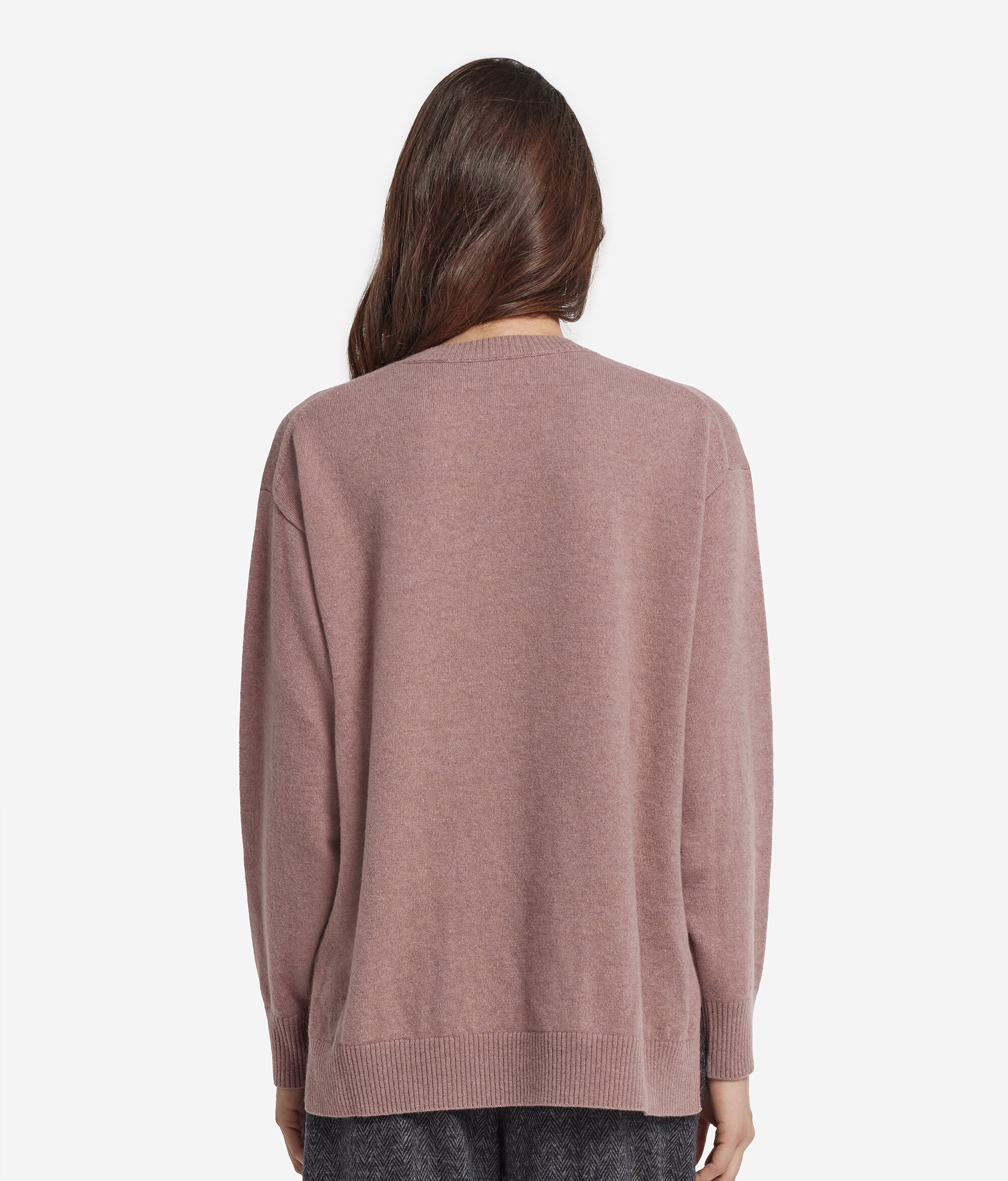 Ultrasoft Cashmere sweater with slits