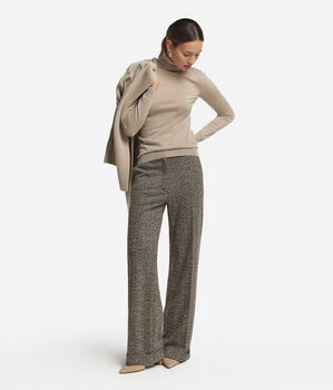 Ultrafine Cashmere Turtleneck Jumper