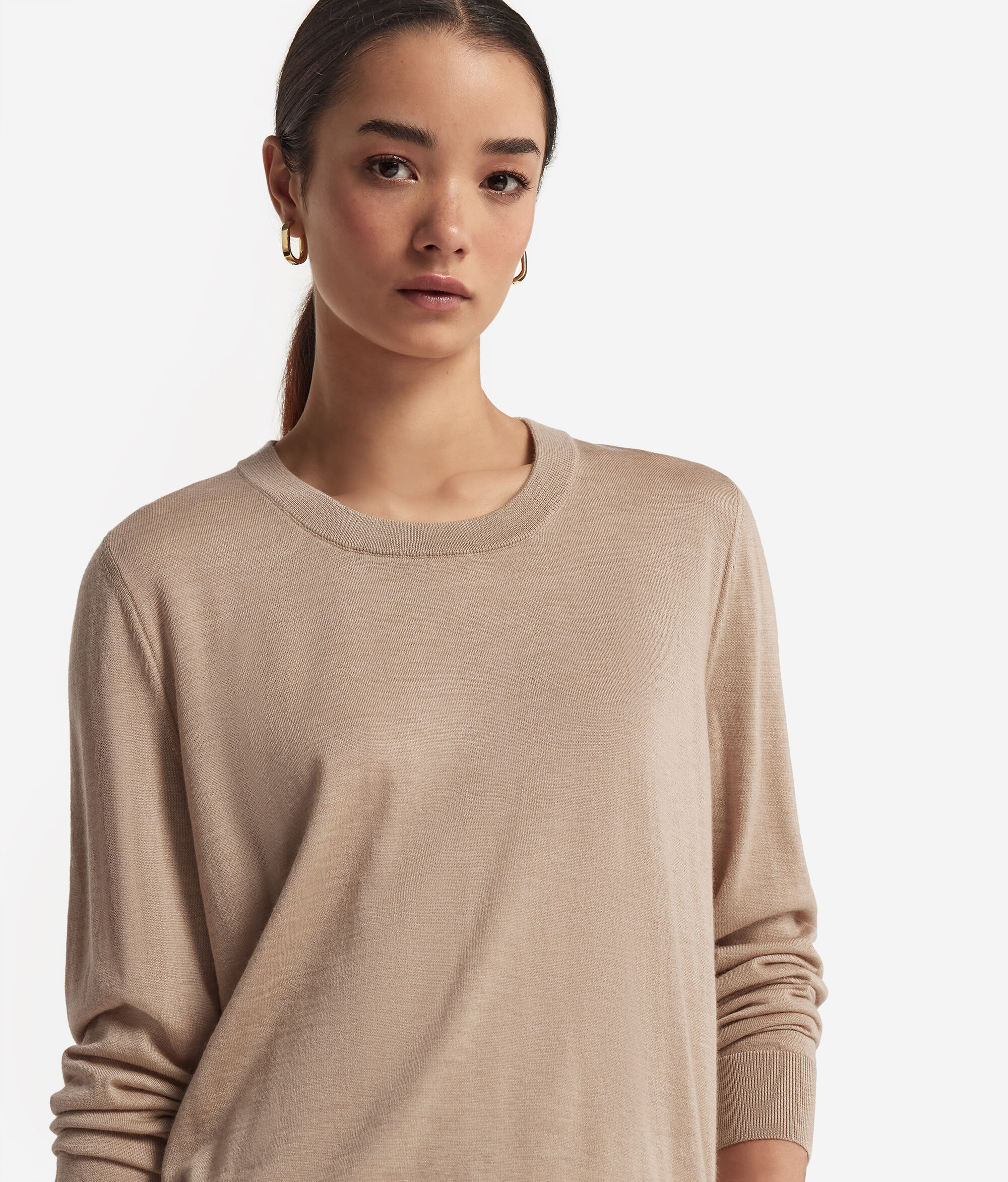 Ultrafine Cashmere Crewneck Sweater