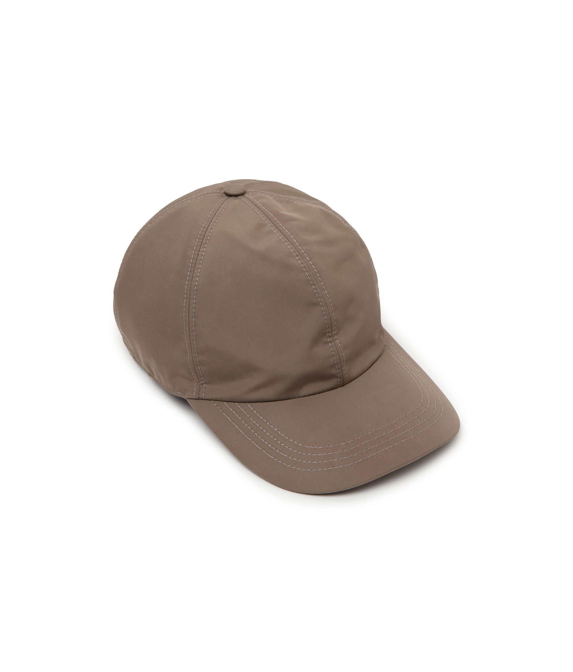 Technical Baseball Cap with Ultrafine Cashmere Lining