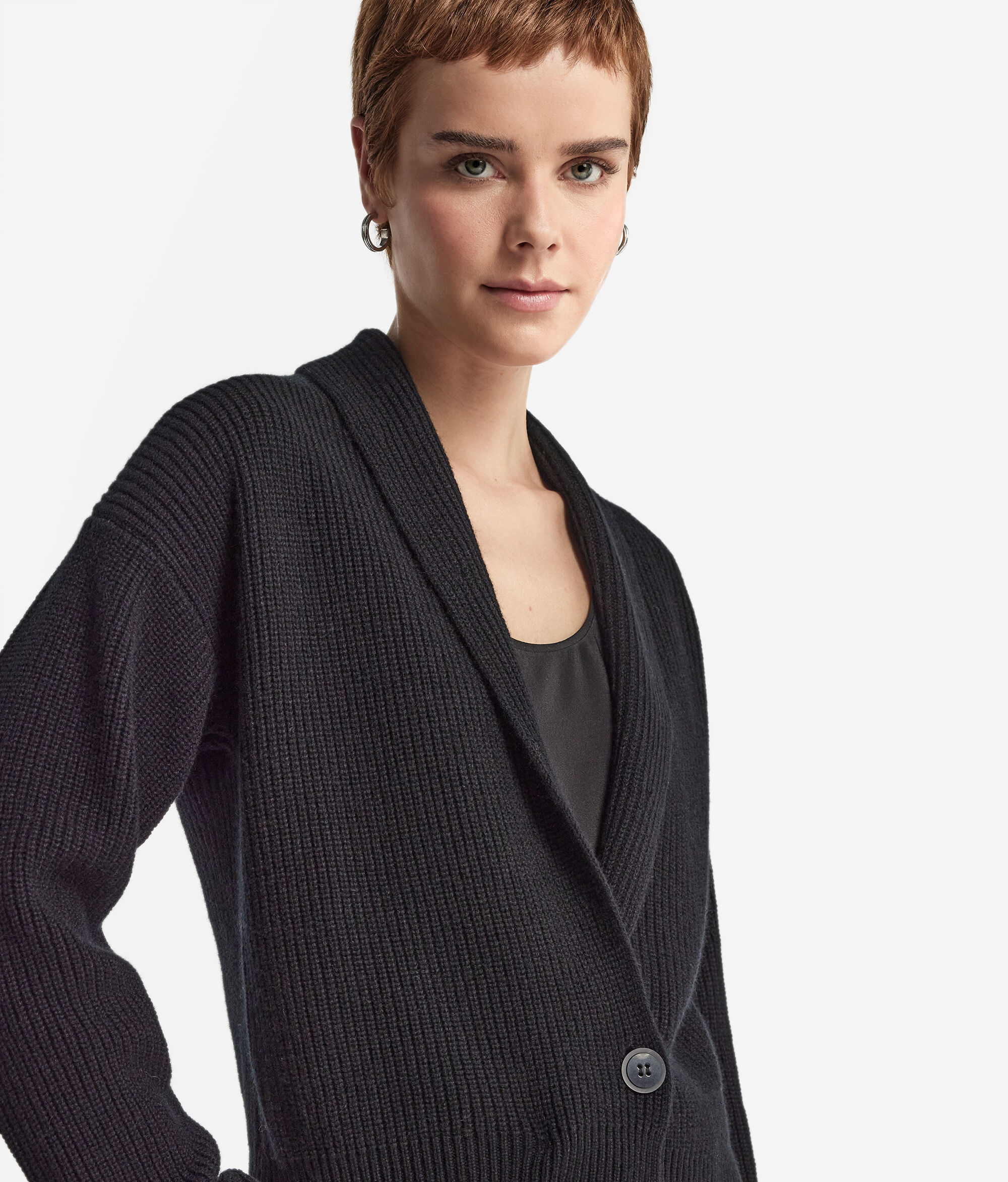 Cardigan Sciallato in Cashmere Ultrasoft
