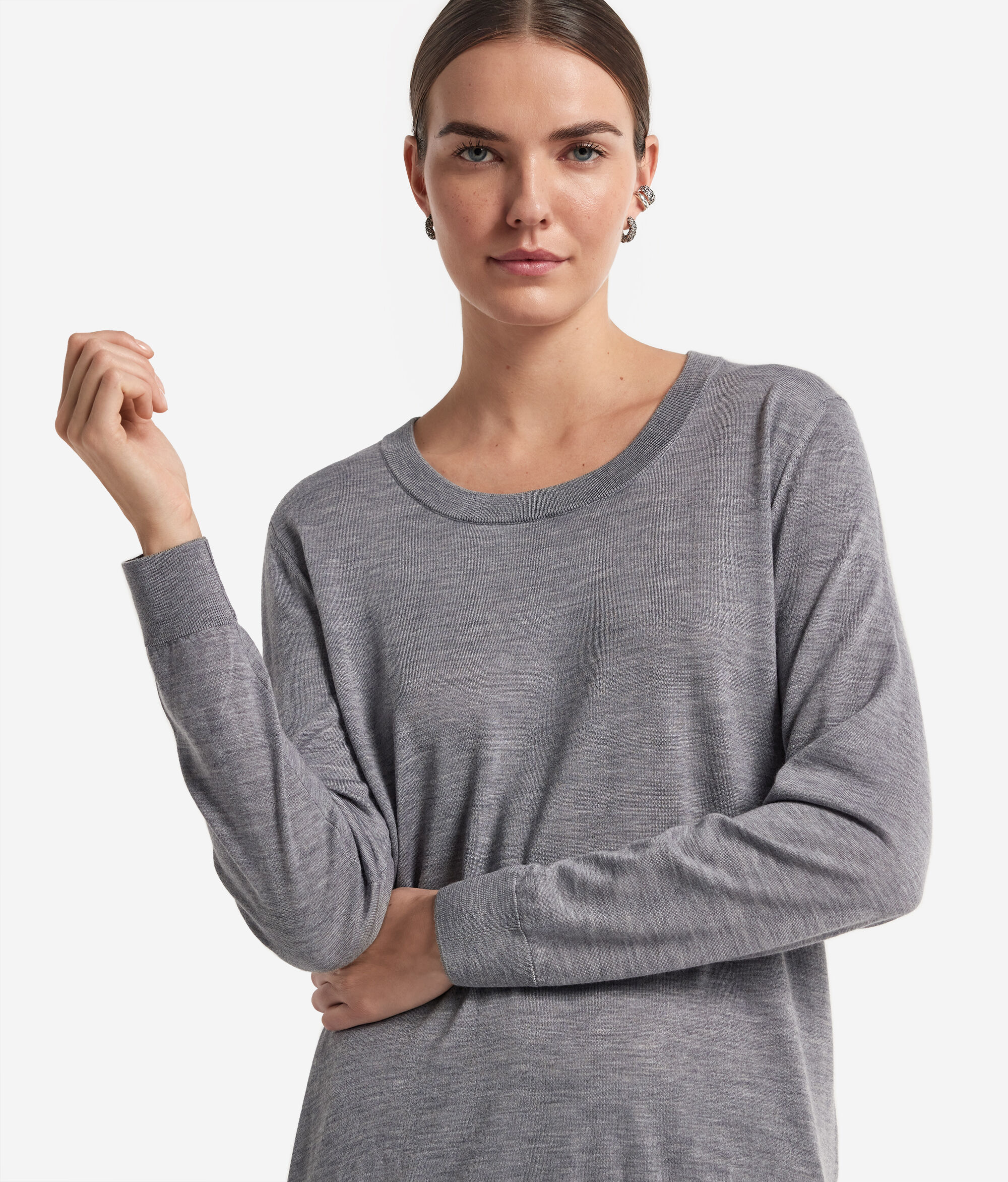 Crew Neck Ultrafine Cashmere Jumper