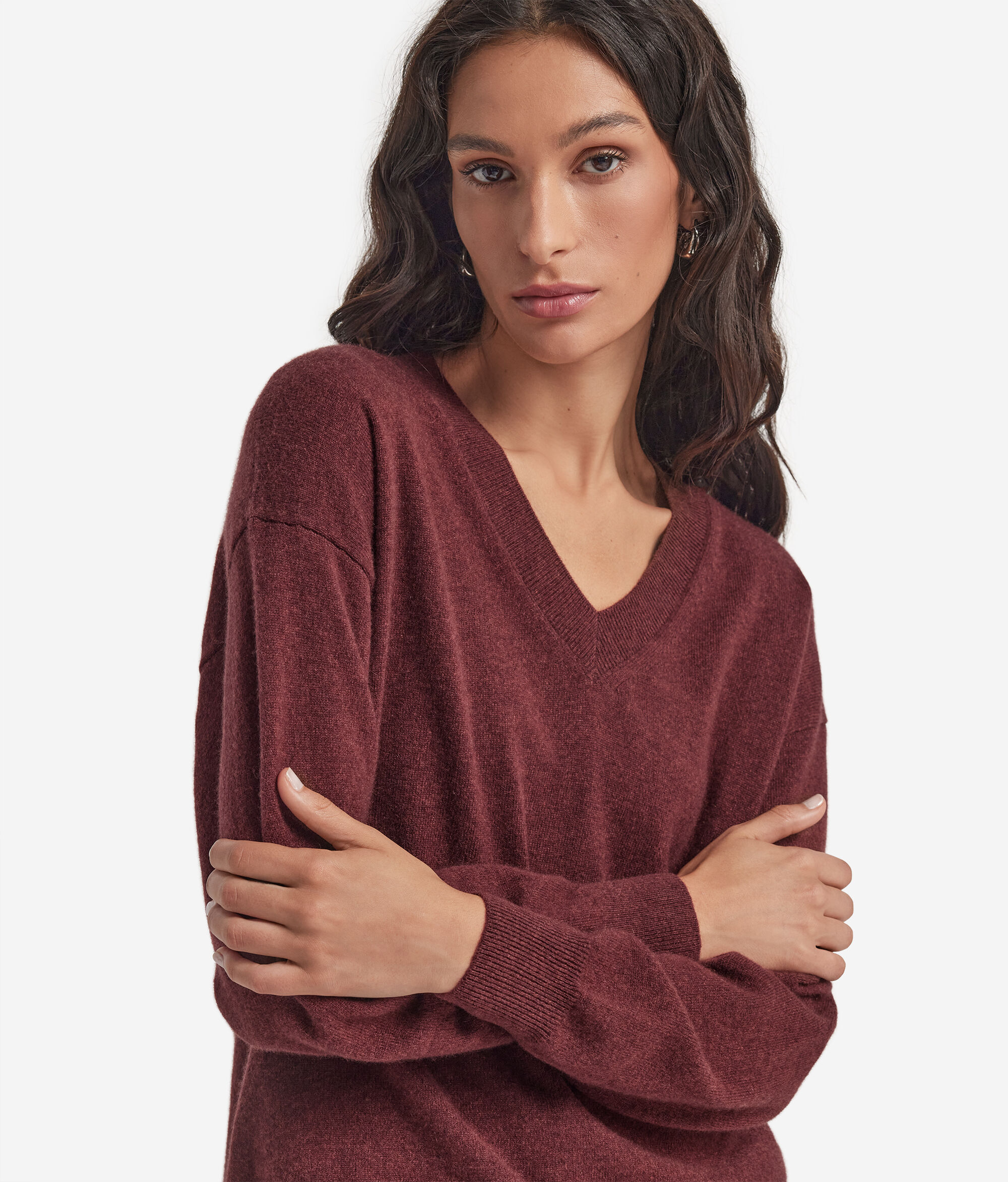Ultrasoft Cashmere V-Neck Jumper