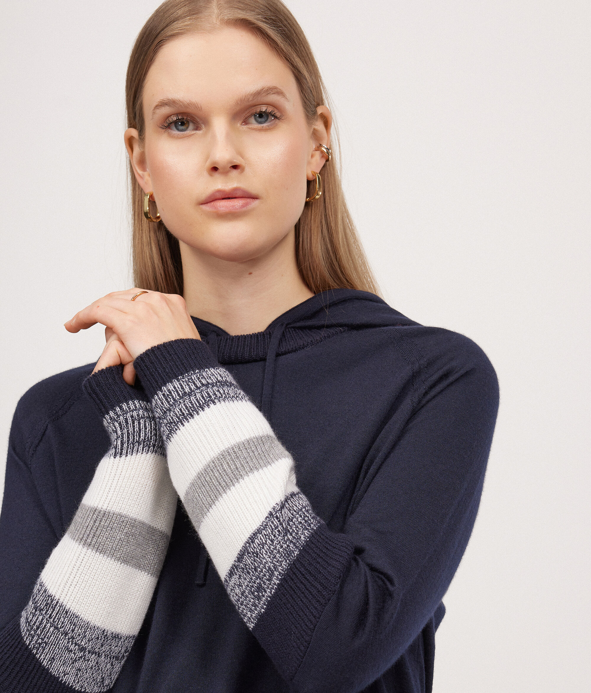 Dessuadora de Cashmere amb maneguins
