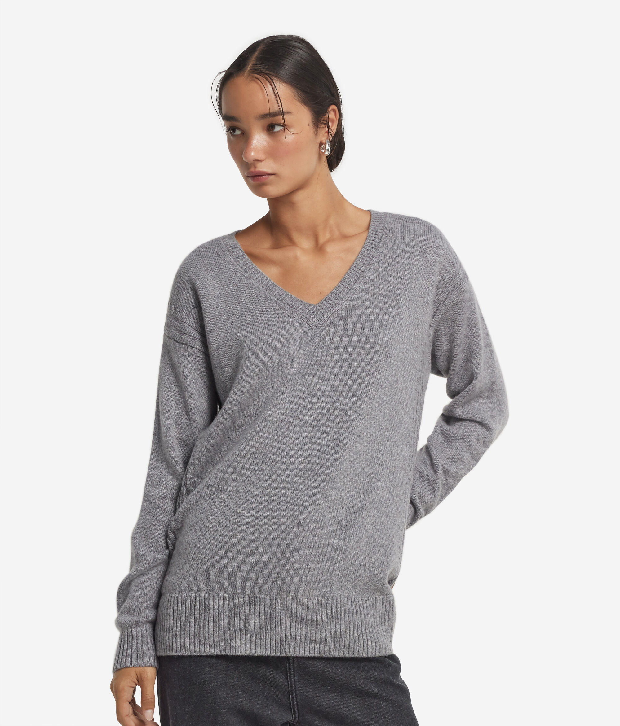 Ultrasoft Cashmere cable stitch jumper