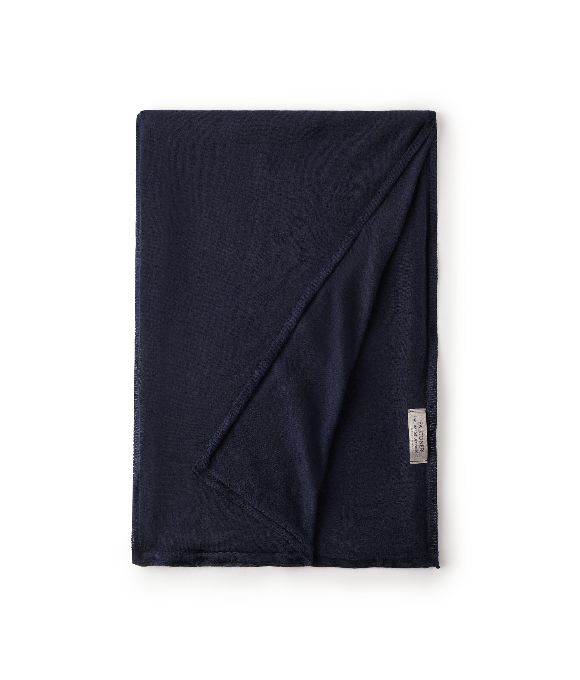Bufanda de cashmere ultrafine Colore Azul marino