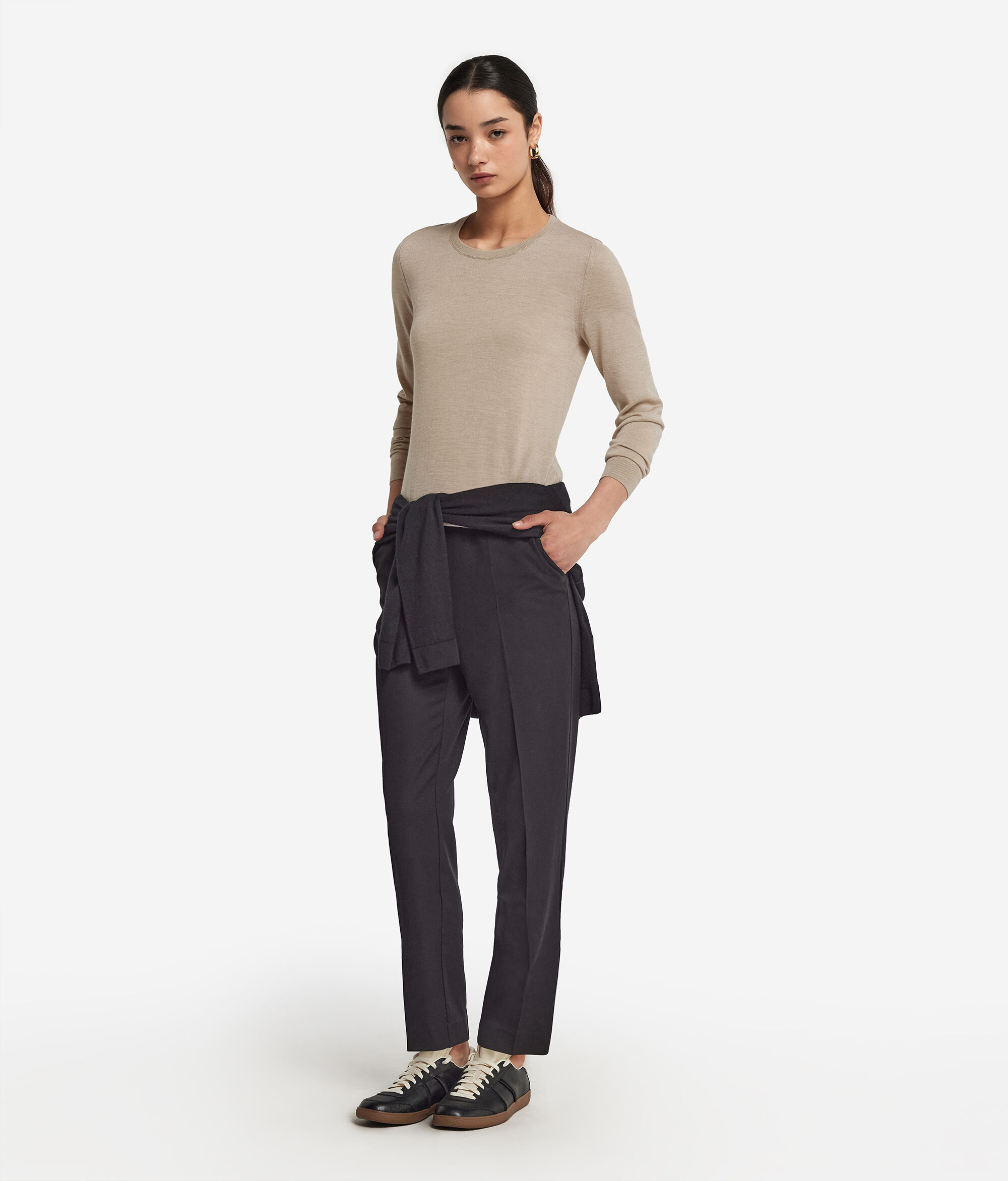 Ultrafine Cashmere Crewneck Sweater