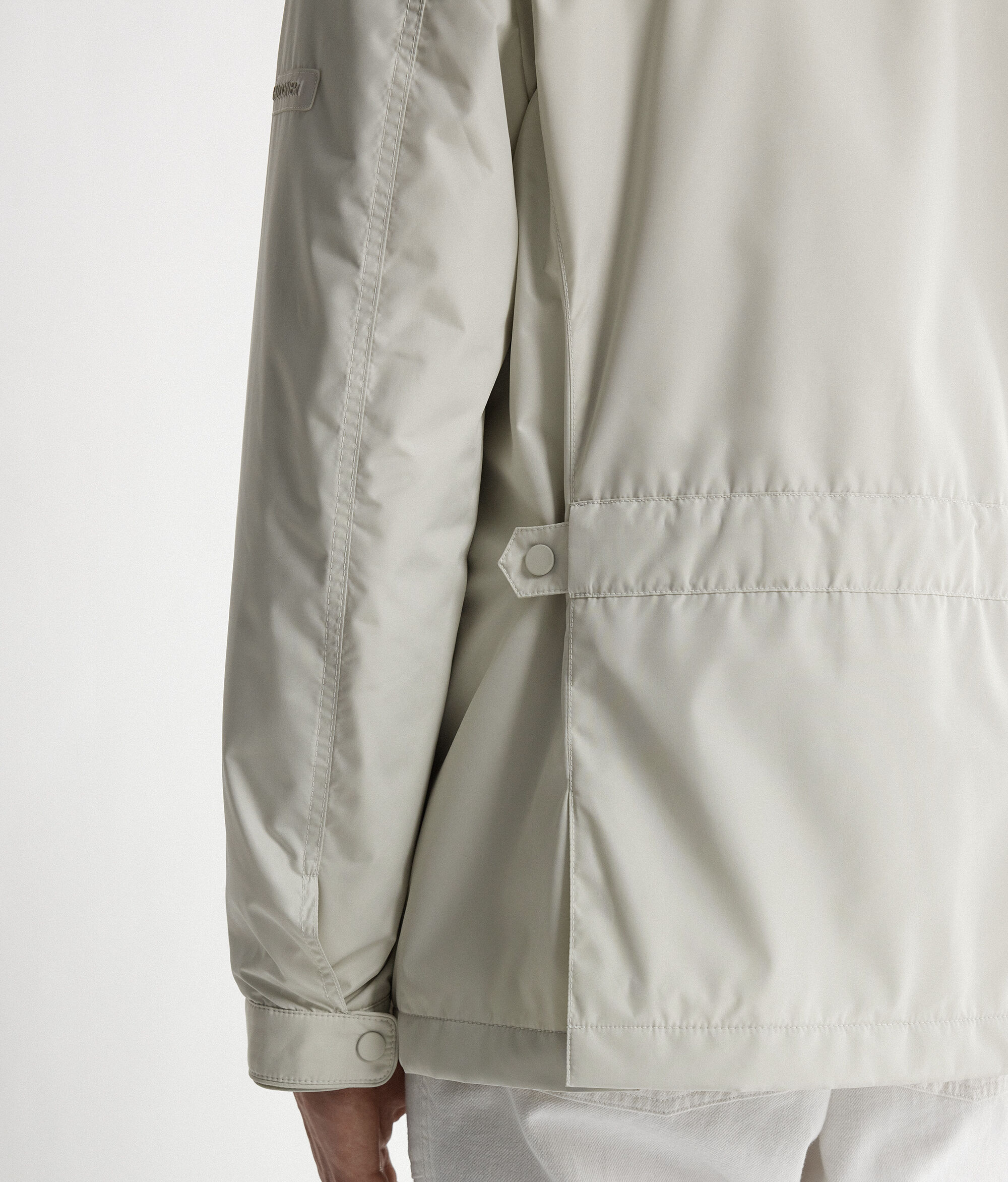 Cashmere Technical Fabric Safari Jacket