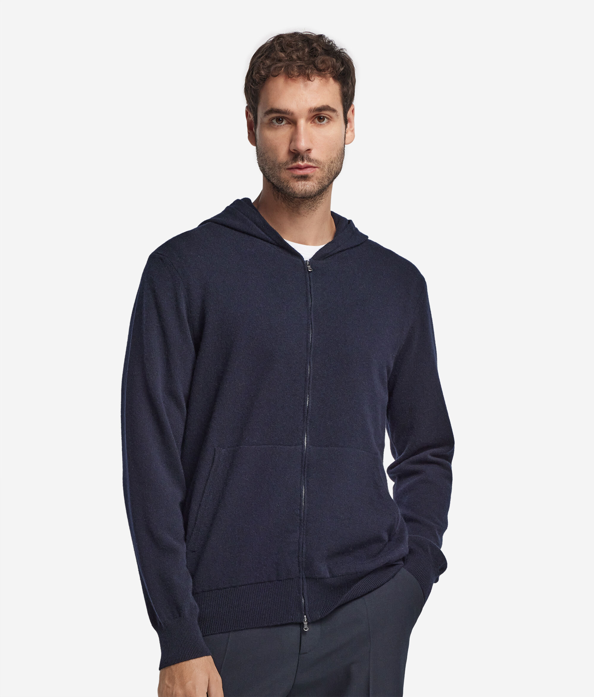 Ultrasoft Cashmere Full-Zip Sweatshirt