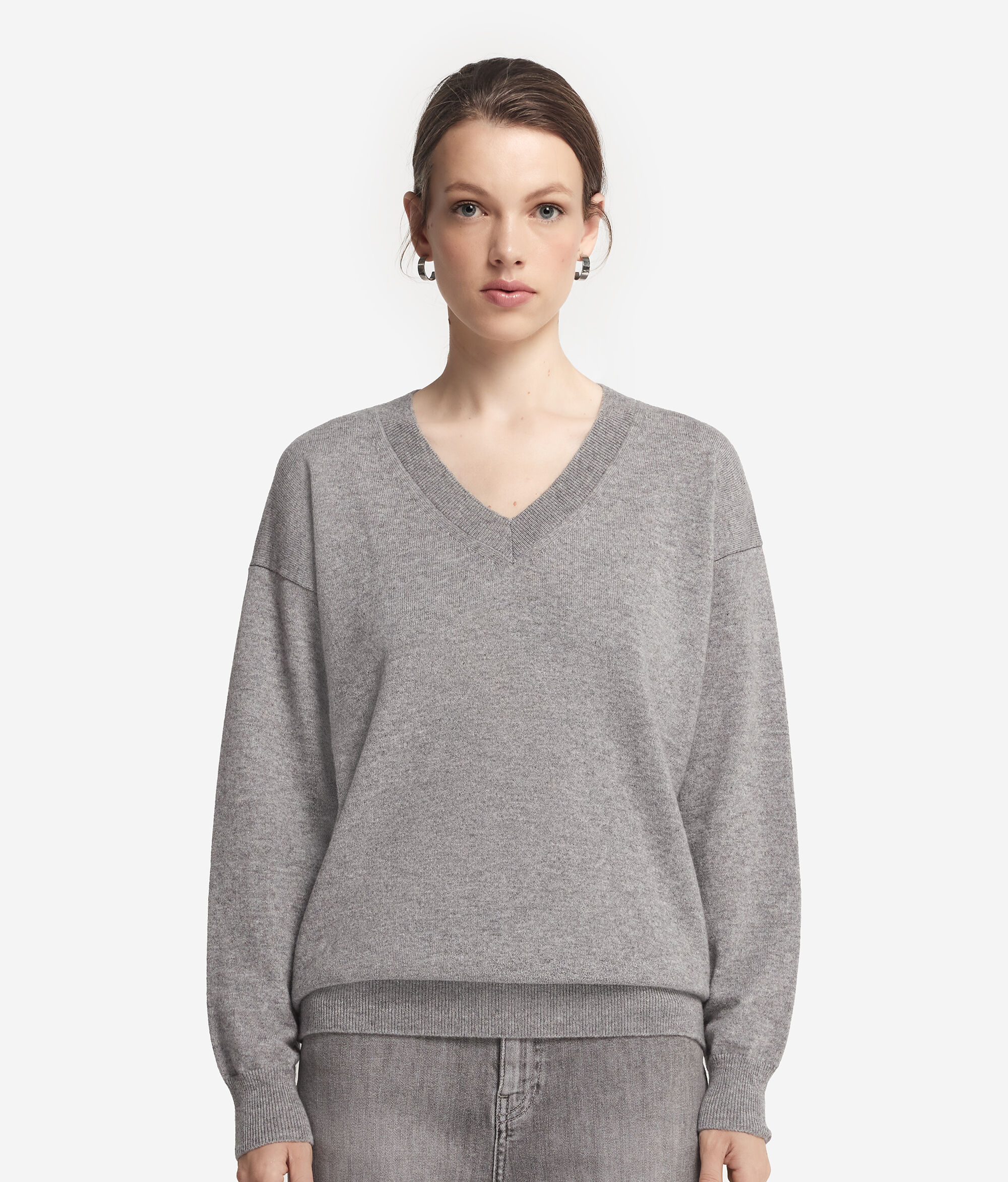Ultrasoft Cashmere V-Neck Jumper