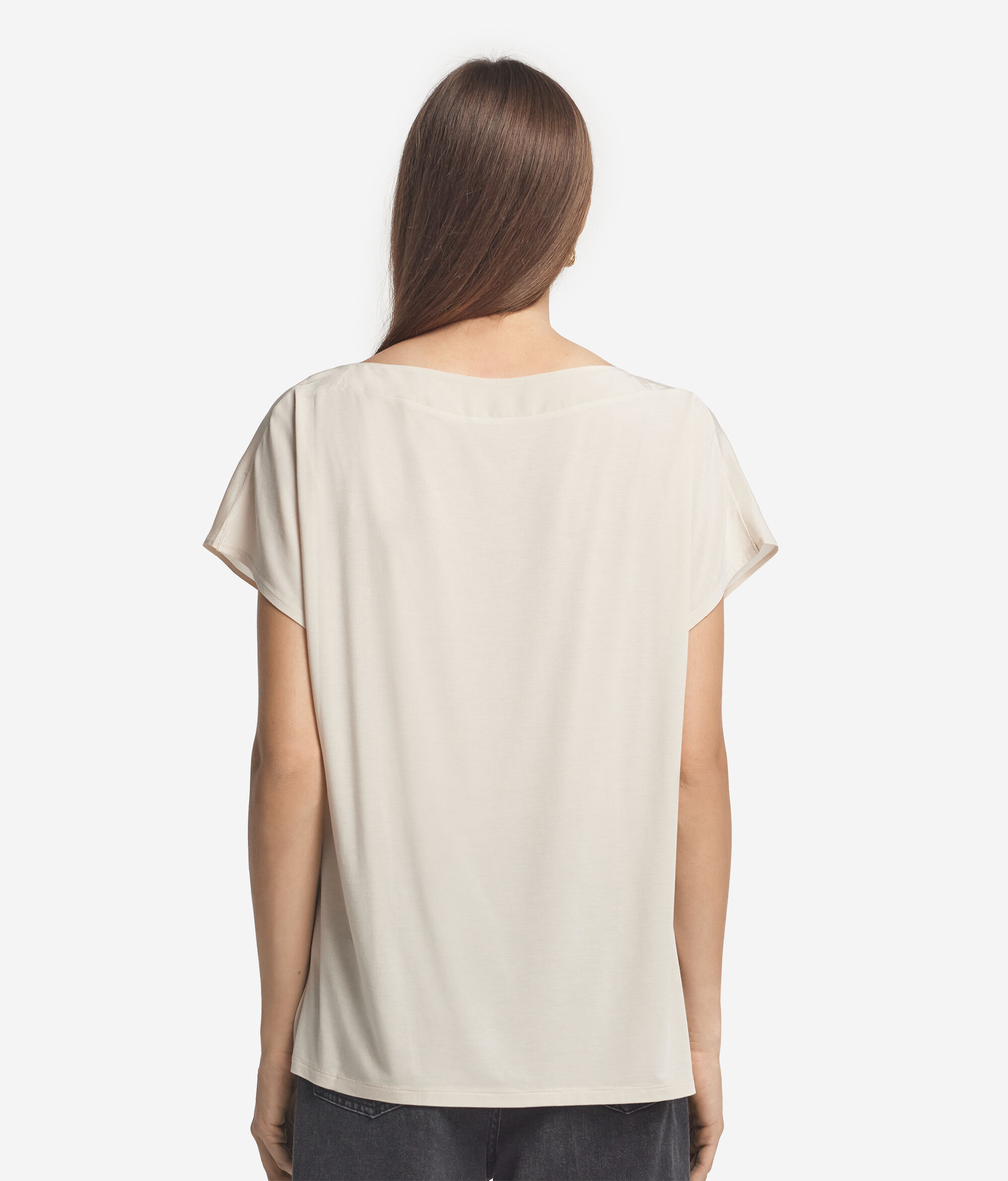 Блуза из шелка и модала