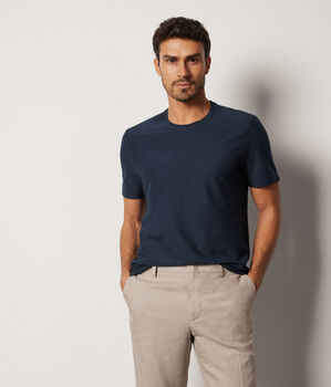 T-shirt en coton torsadé