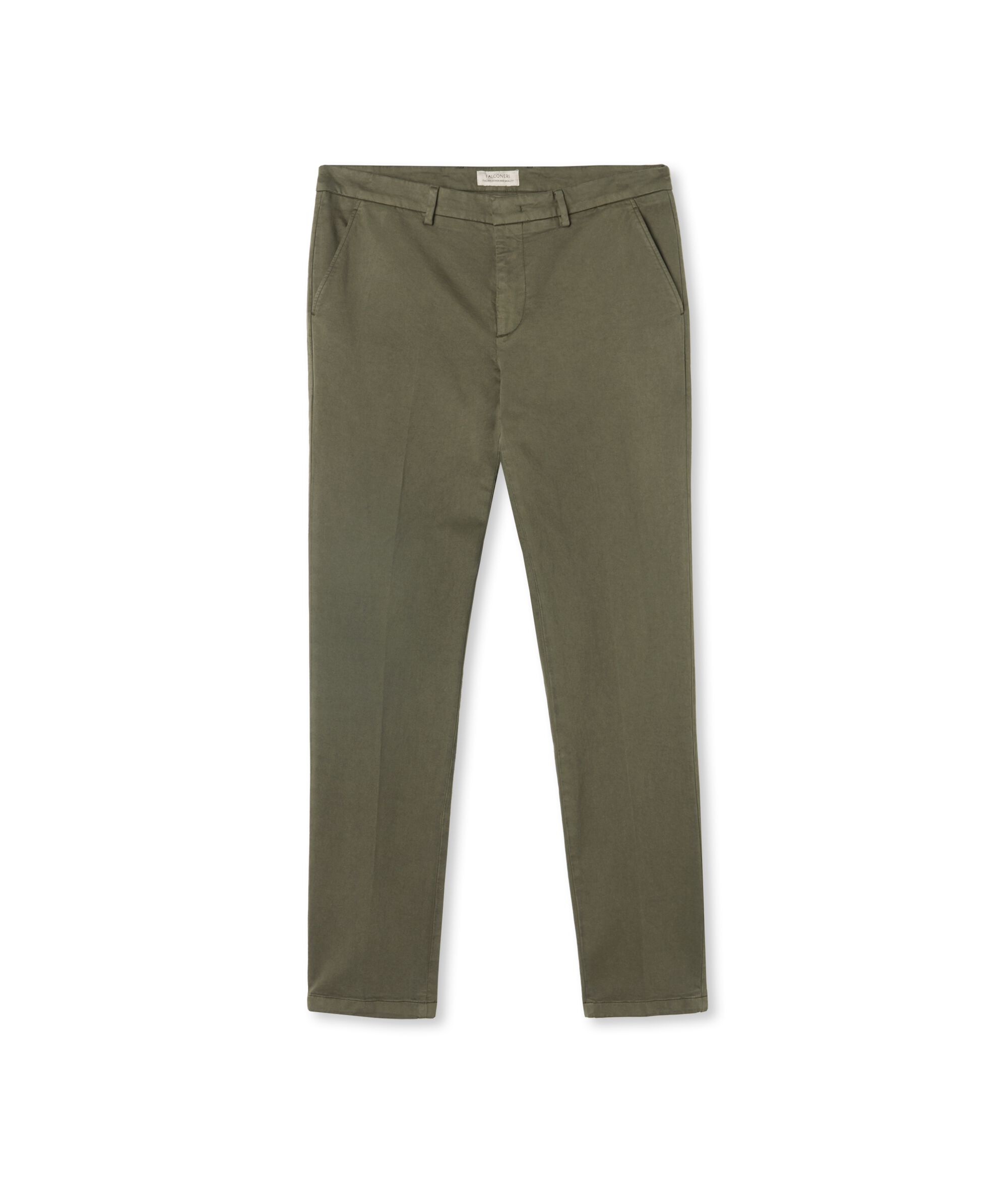 Pantaloni Chino Colore Militare