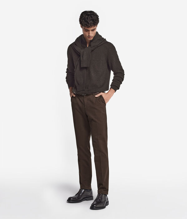 Брюки-чинос из хлопка