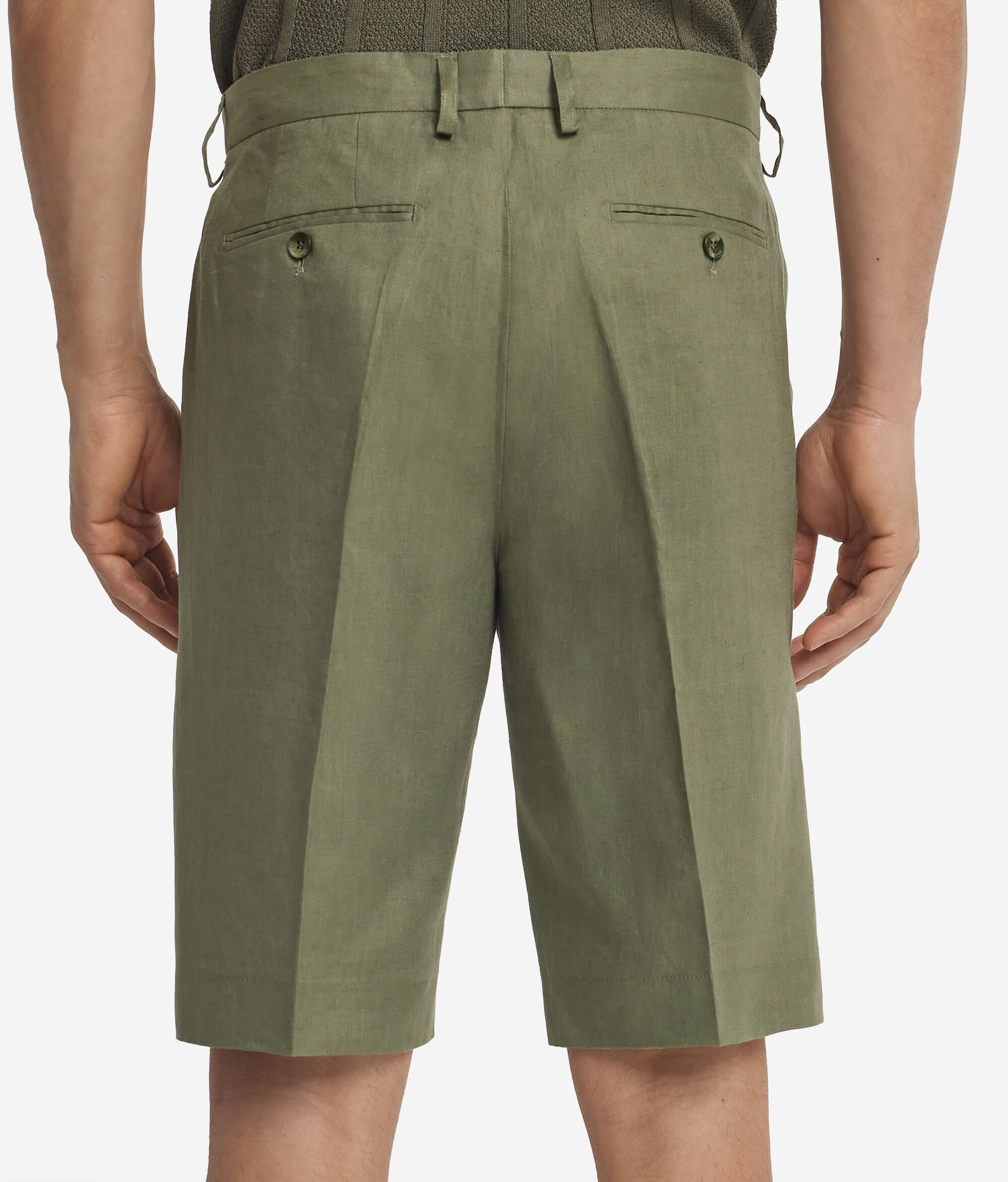 Шорты изо льна