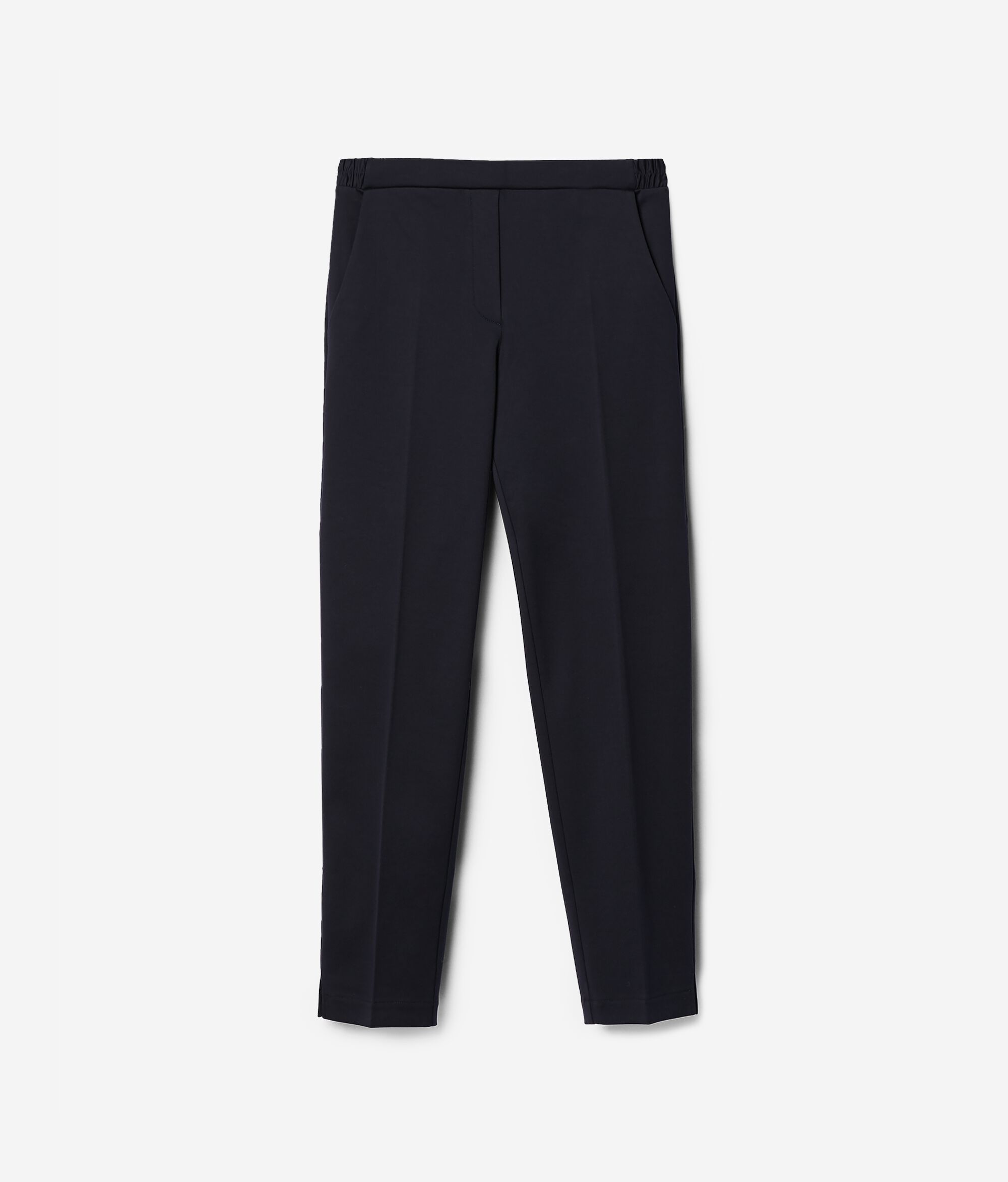 Pantalons de tub de cotó