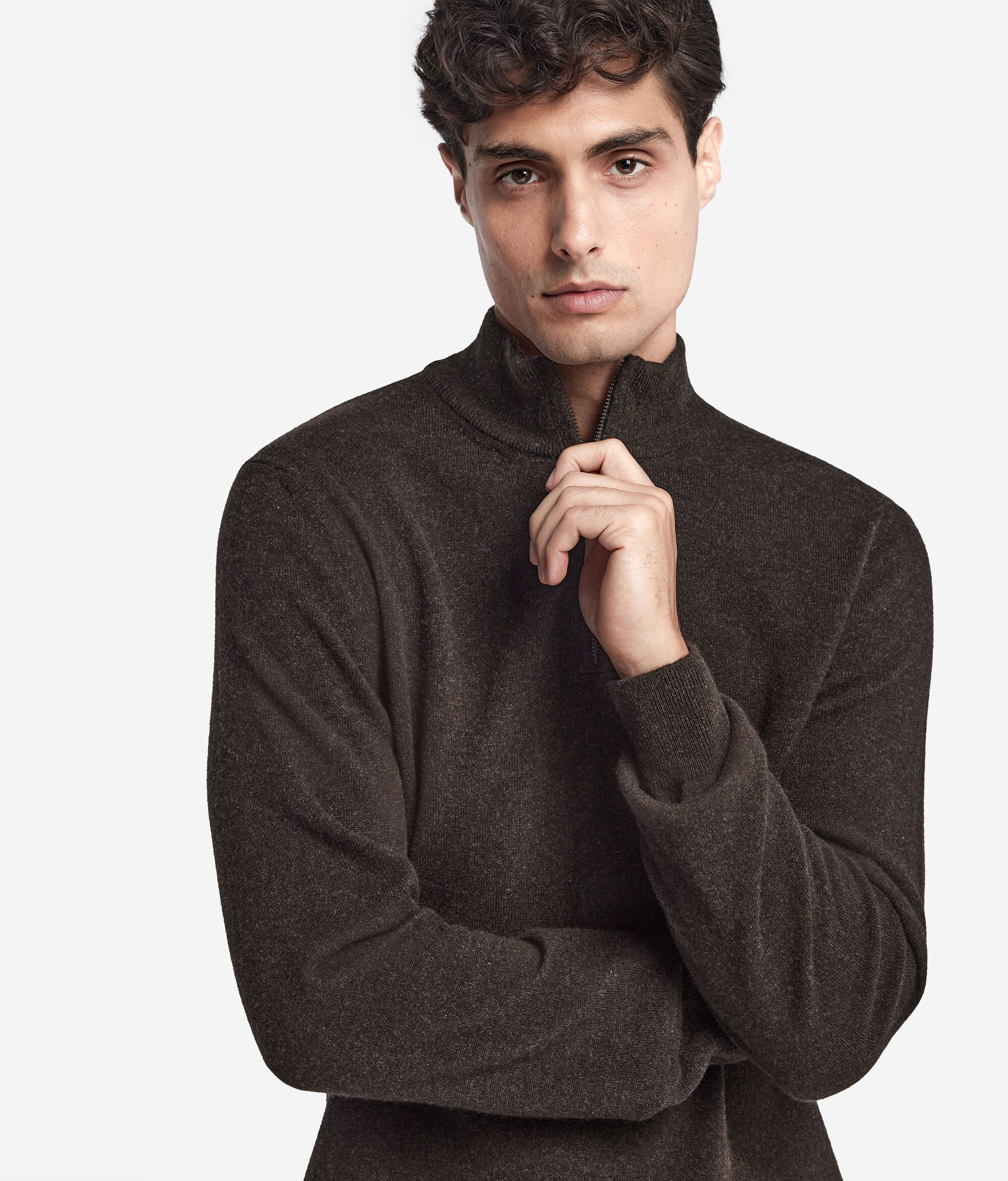 Pull camionneur homme en cachemire ultra-doux