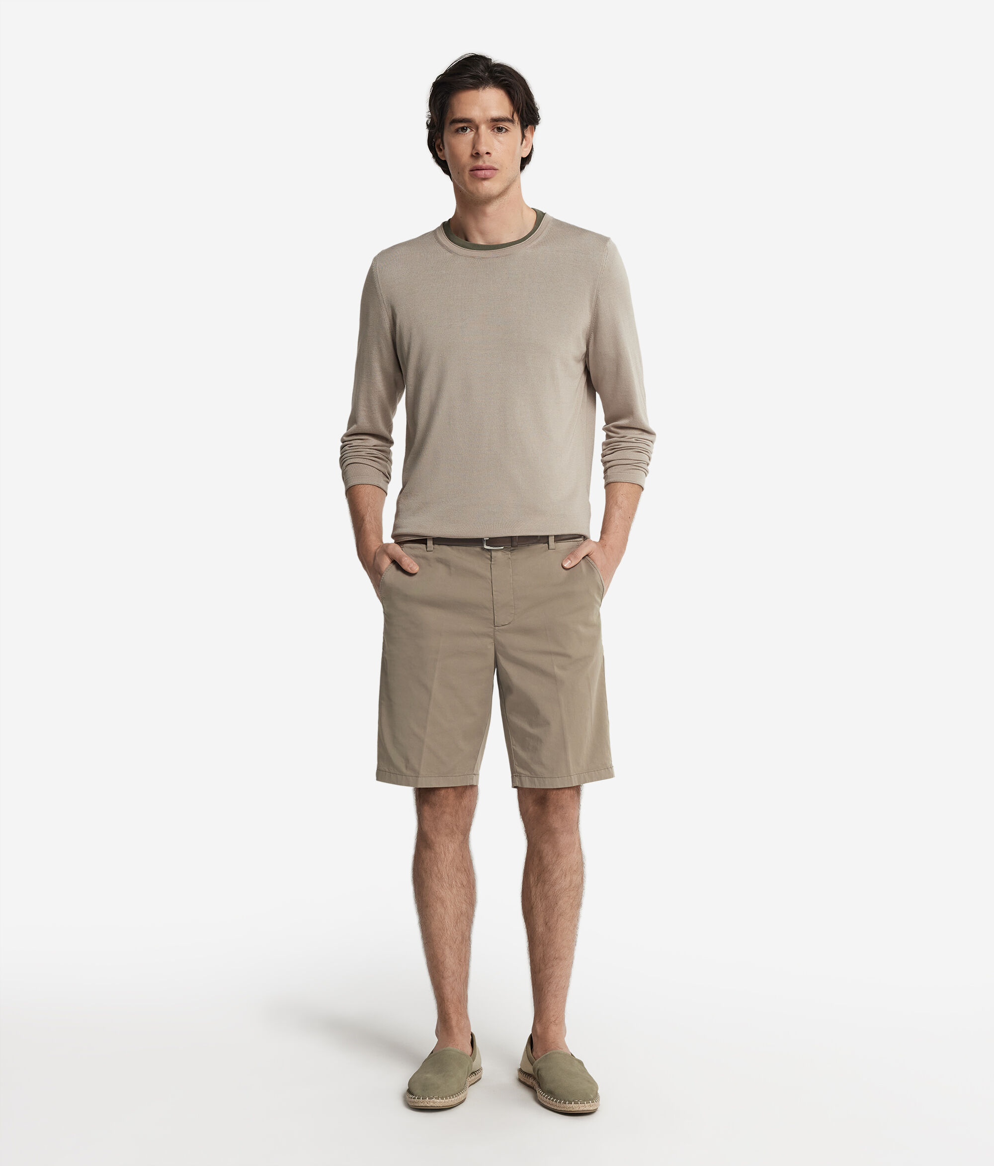 Cotton Chino Shorts