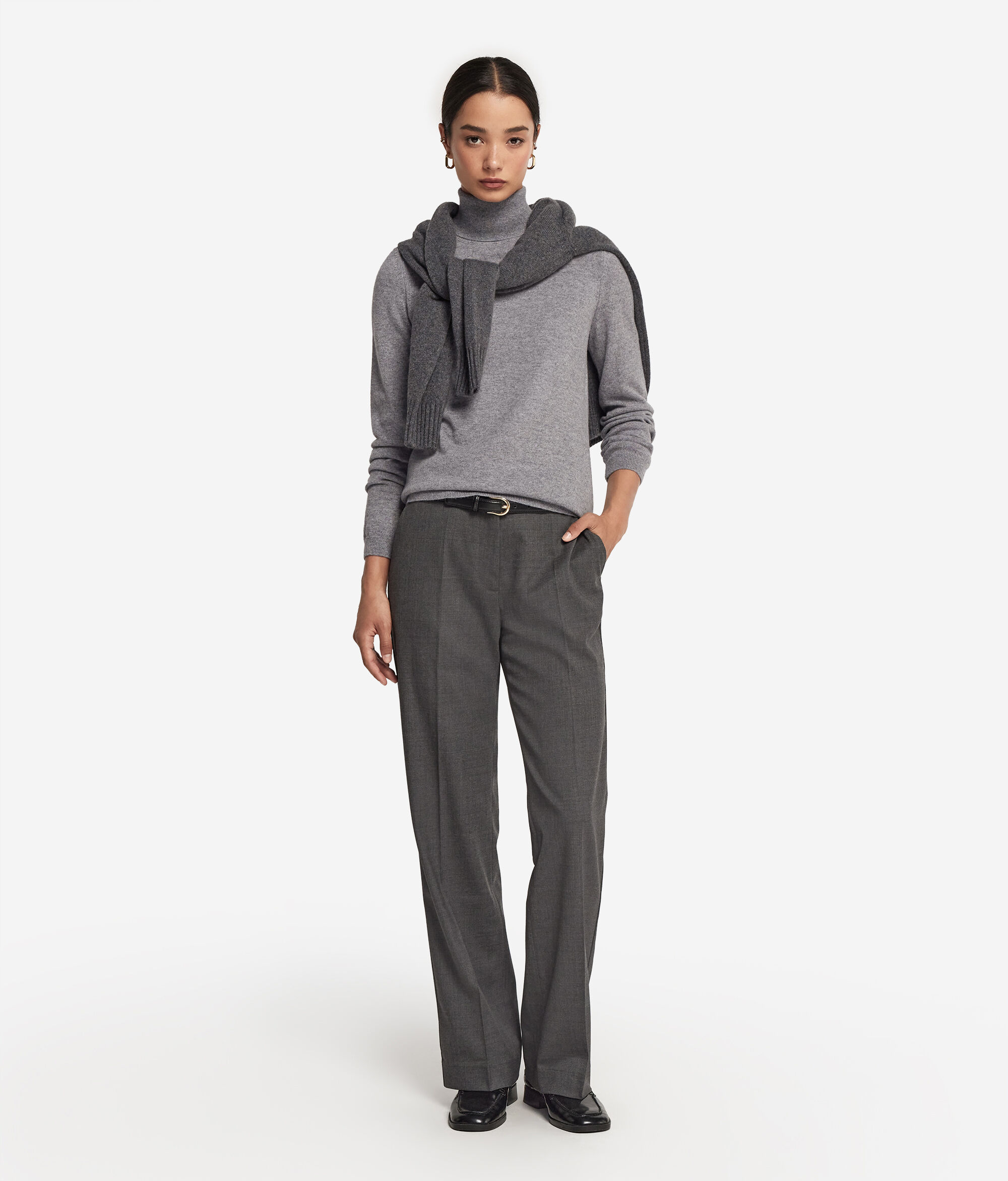 Ultrasoft Cashmere Turtleneck Sweater