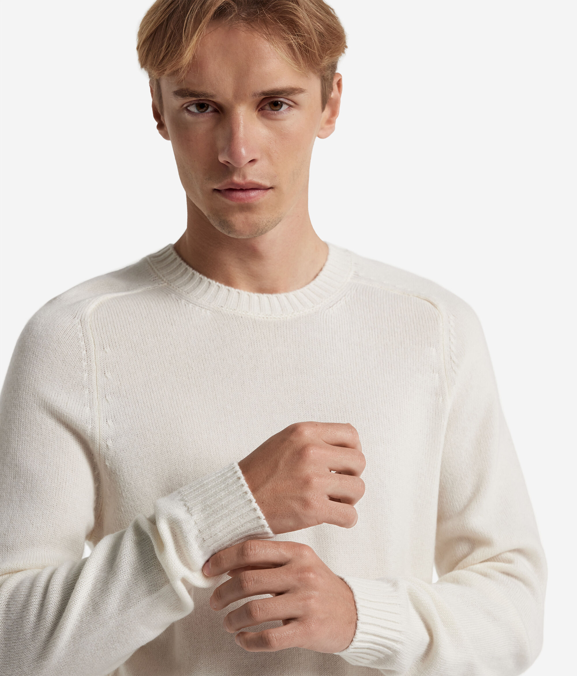 Rundhalspullover aus Kaschmir Ultrasoft