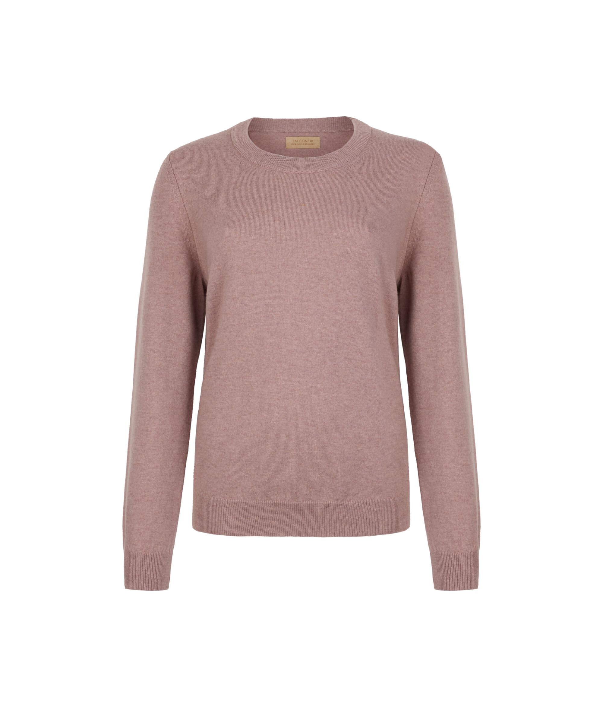 Ultrasoft Cashmere Uzun Kollu Yuvarlak Yaka Kazak