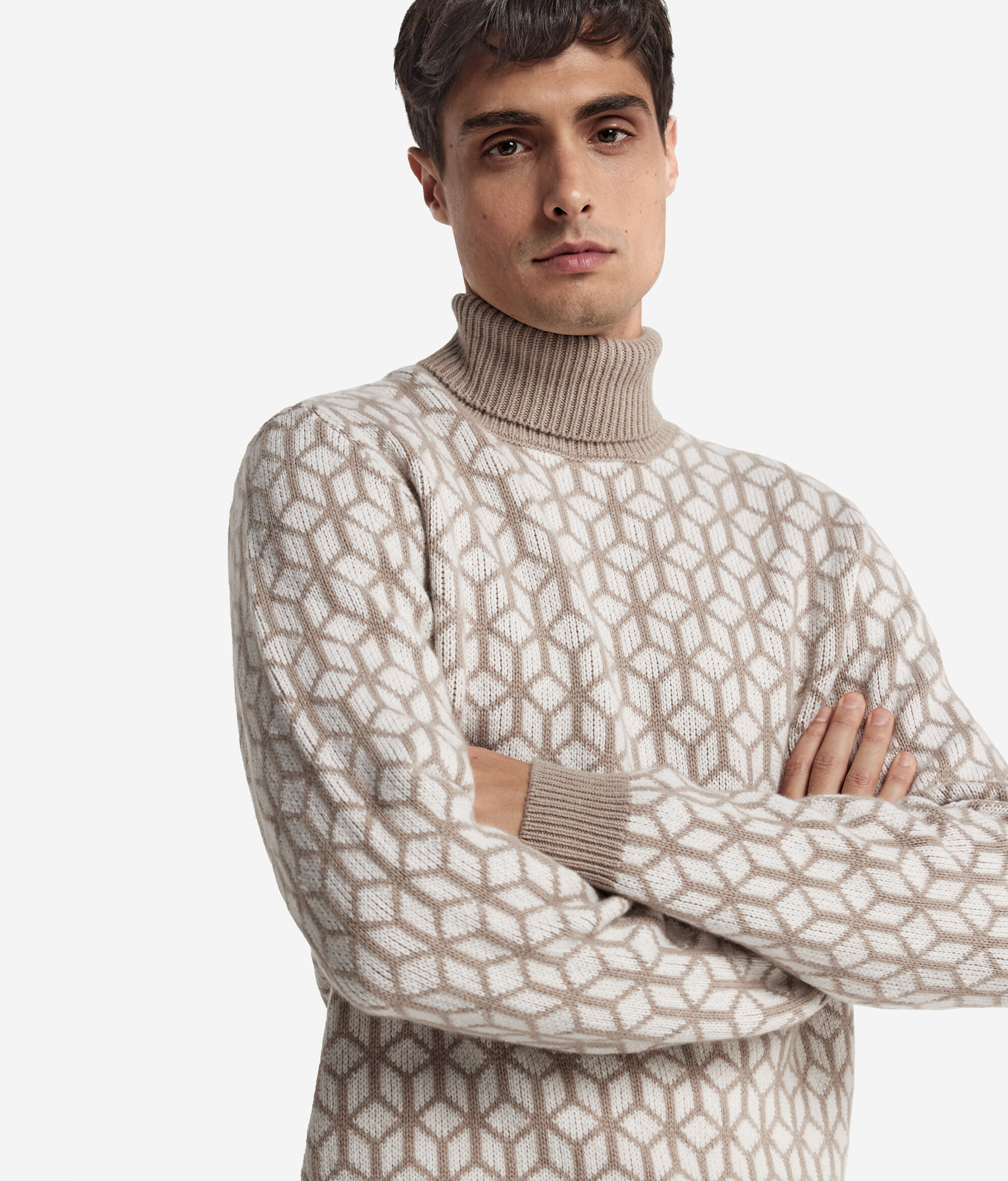 Свитер из ультрамягкого кашемира с узором