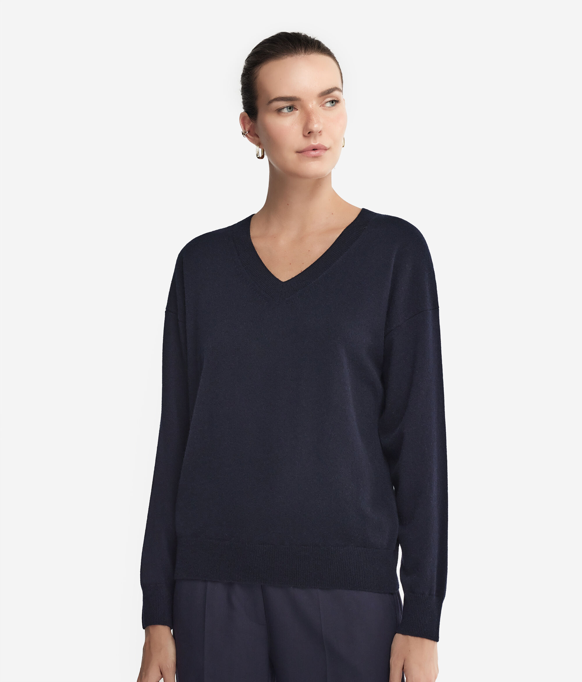 Ultrasoft Cashmere V-Neck Sweater