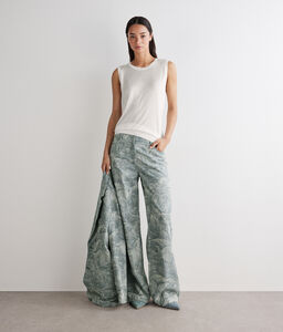 Canotta in seta - WHITE