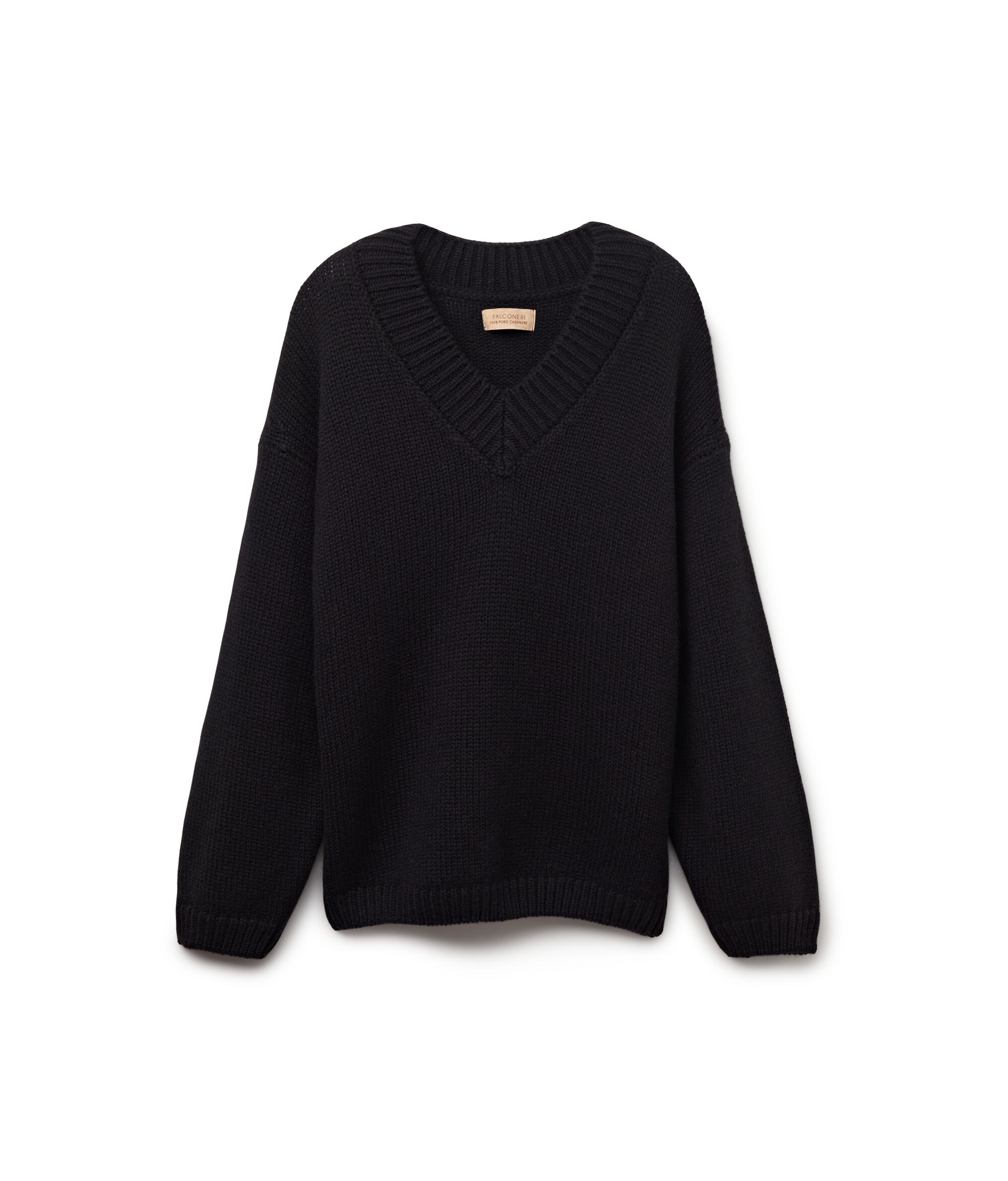 Ultrasoft Cashmere Tricot V-Neck Jumper