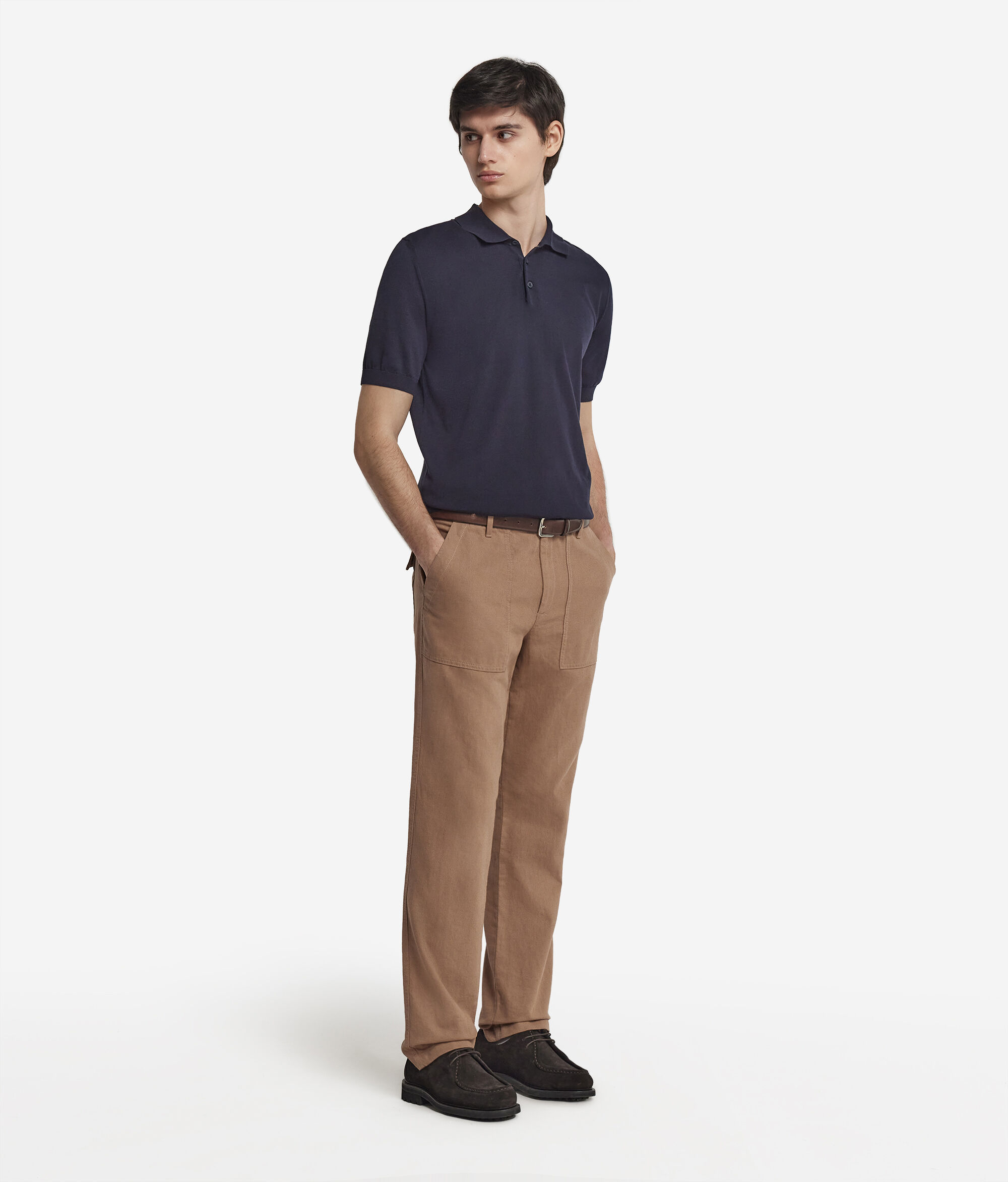 Polo Tričko s Krátkým Rukávem z Bavlny Fresh