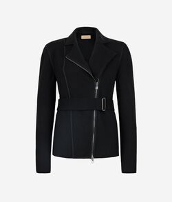 Короткое пальто из ультрамягкого кашемира