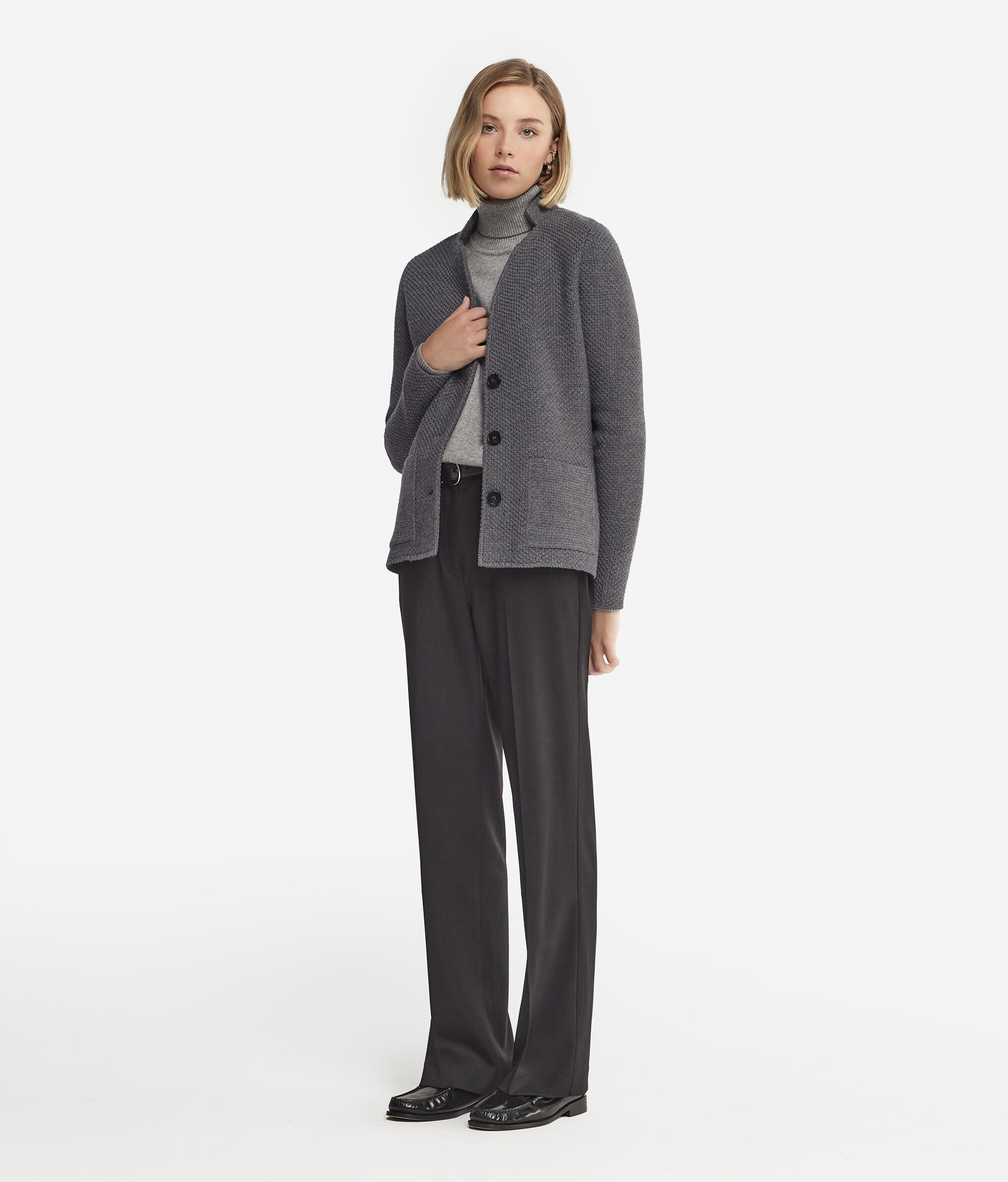 Жакет из шерсти