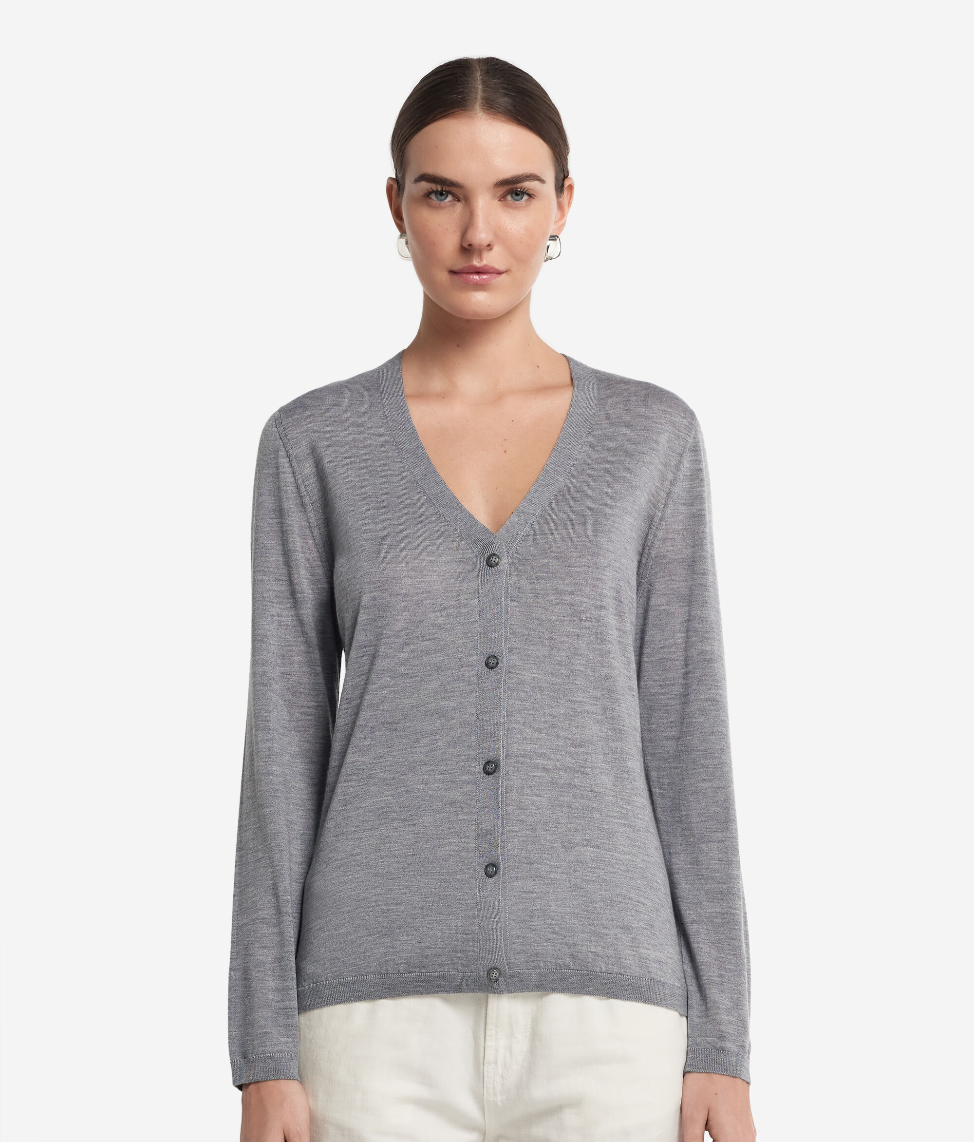 Rebeca amb escot en punta de Cashmere Ultrafine