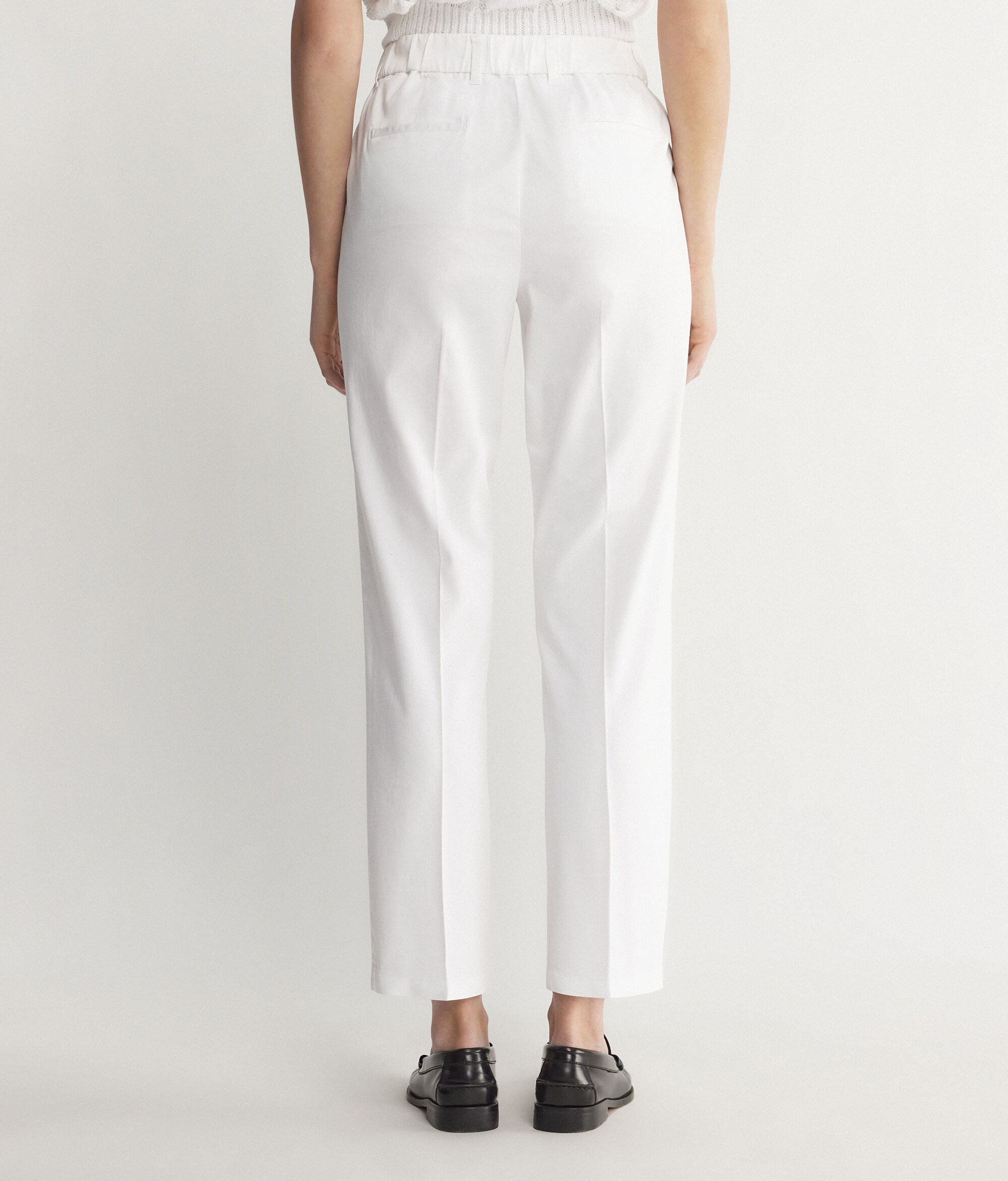 Pantalons de tub amb cremallera
