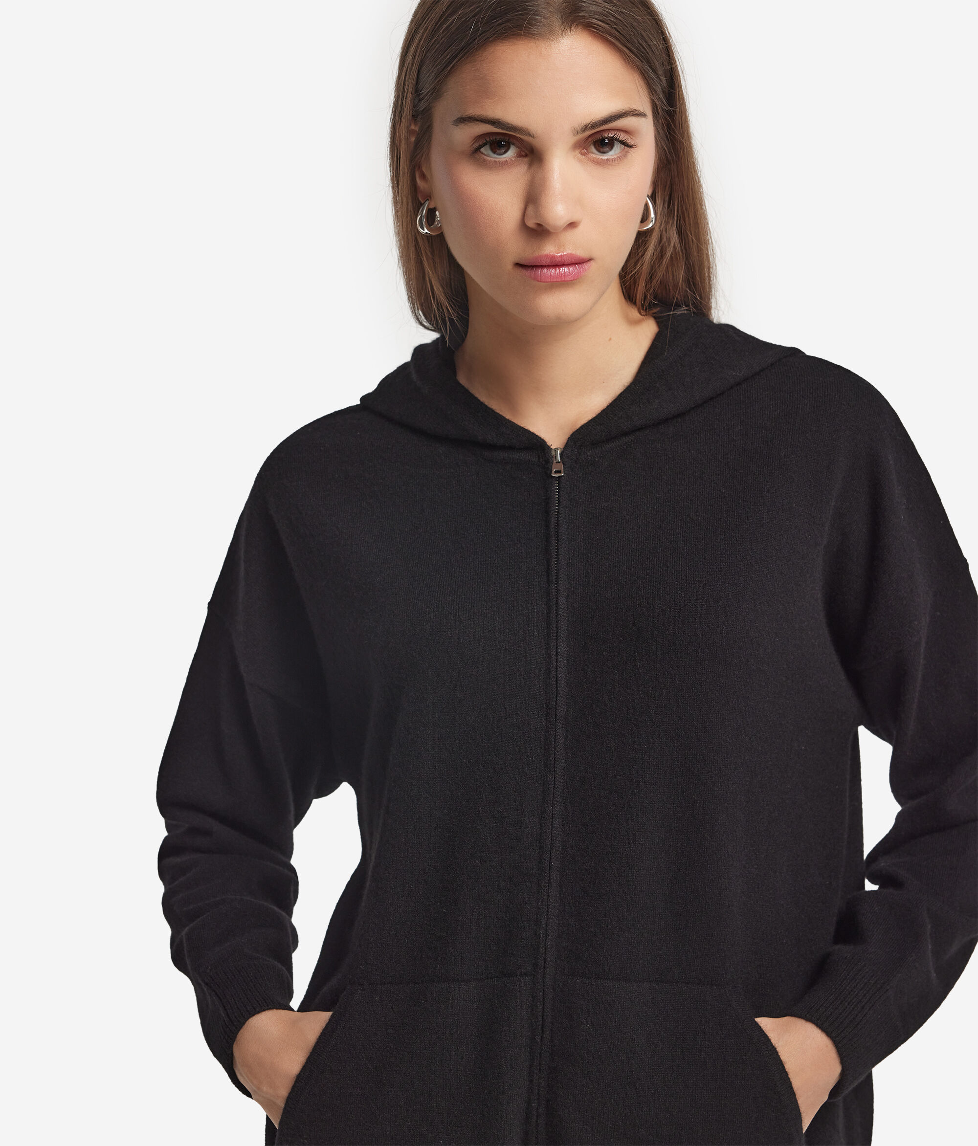 Ultrasoft Cashmere Hooded Sweatshirt