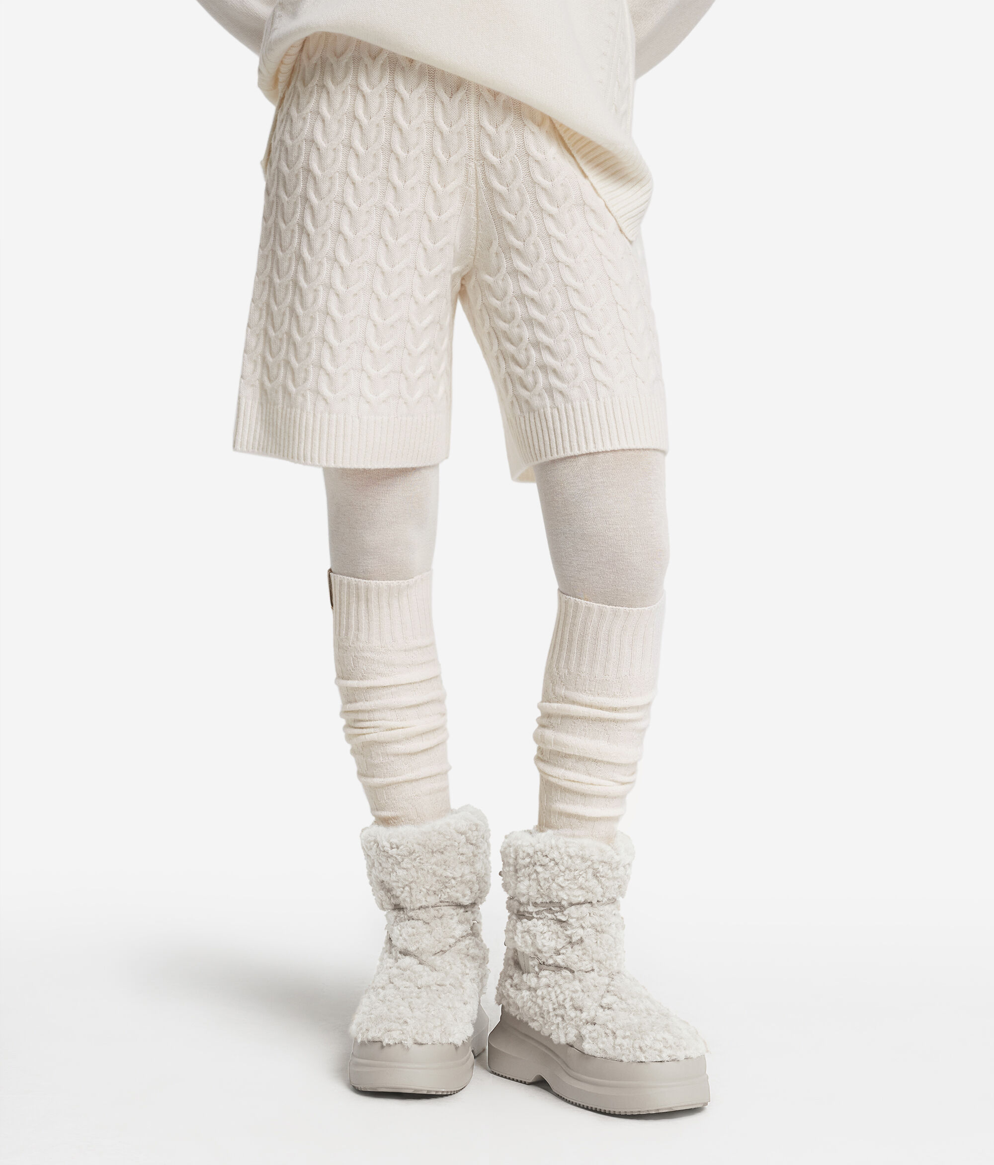 Thigh highs with Ultrasoft Cashmere weave