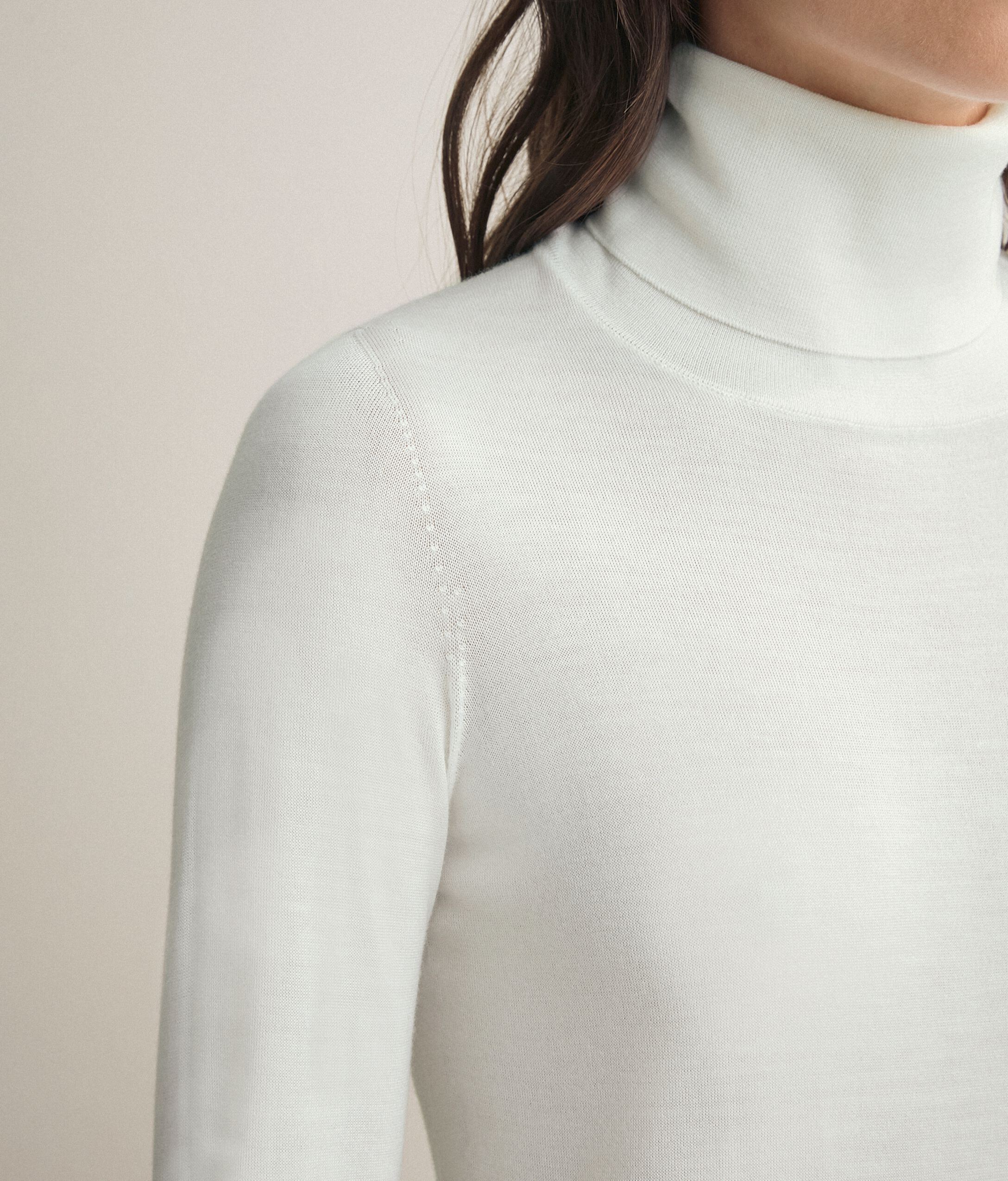 Ultrafine Cashmere Turtleneck Jumper
