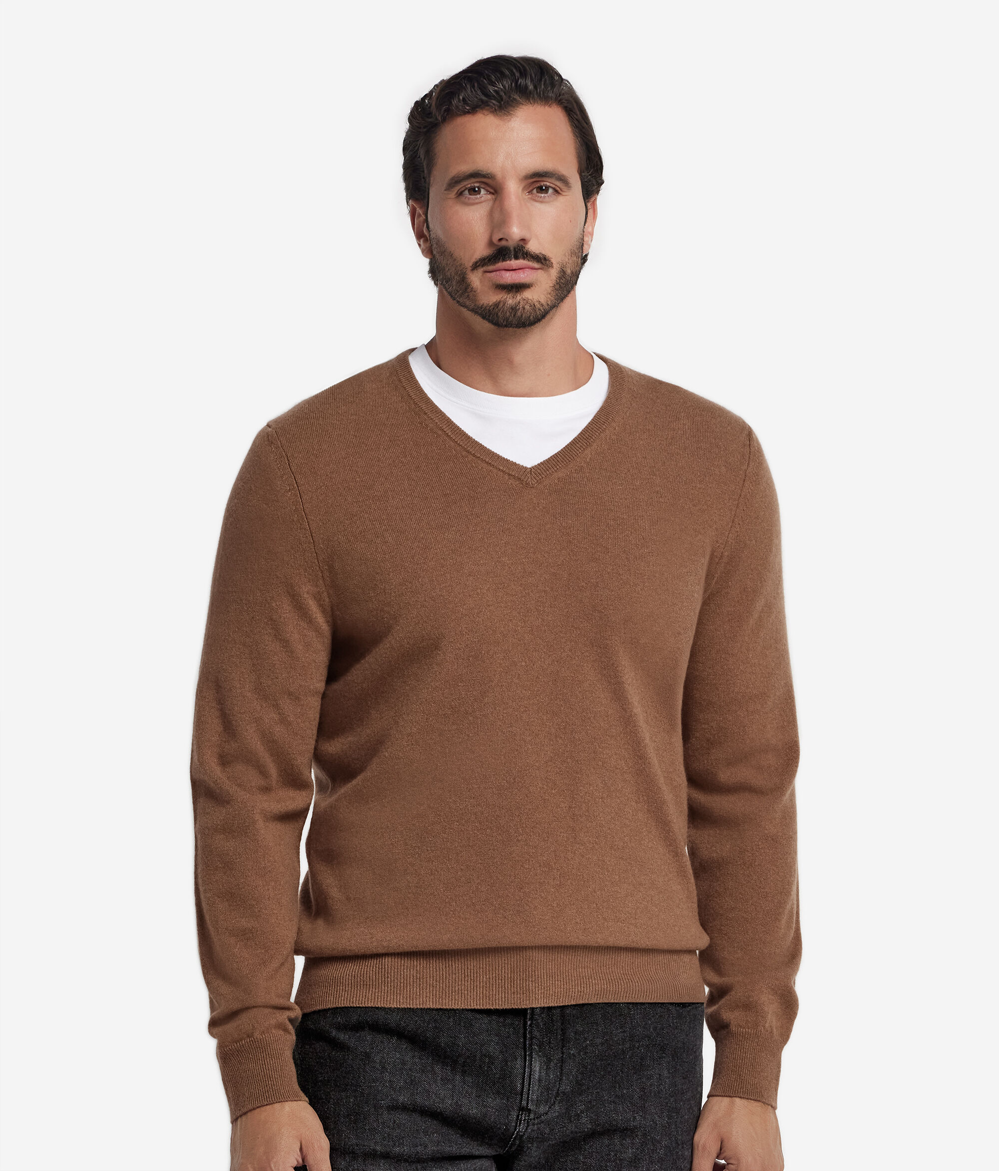 Μπλούζα με Λαιμόκοψη V από Ultrasoft Cashmere