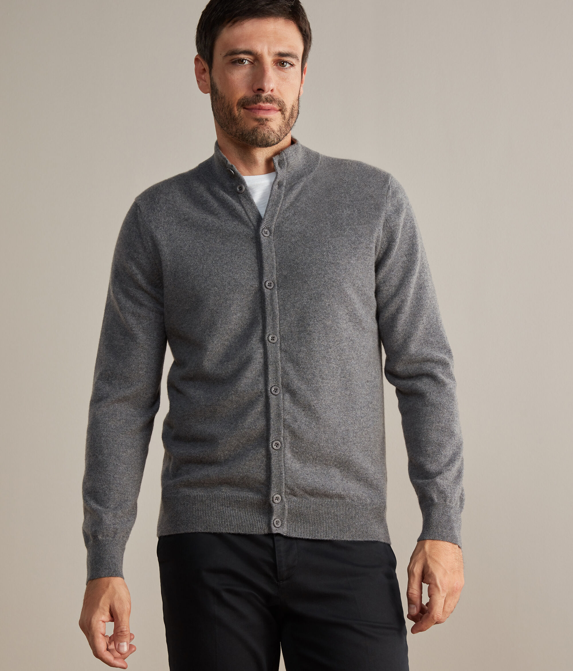 Ultrasoft Cashmere Buttoned Cardigan