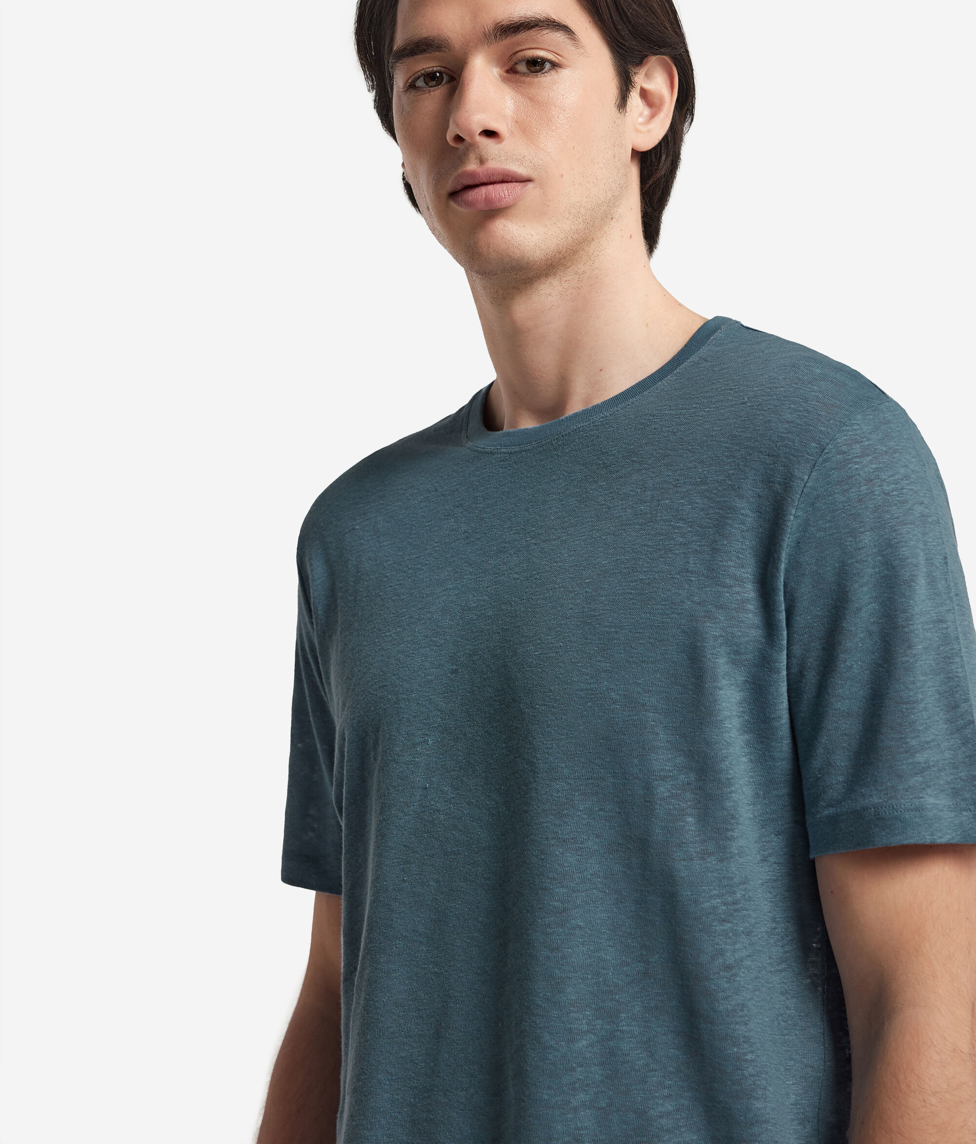 Leinen-T-Shirt