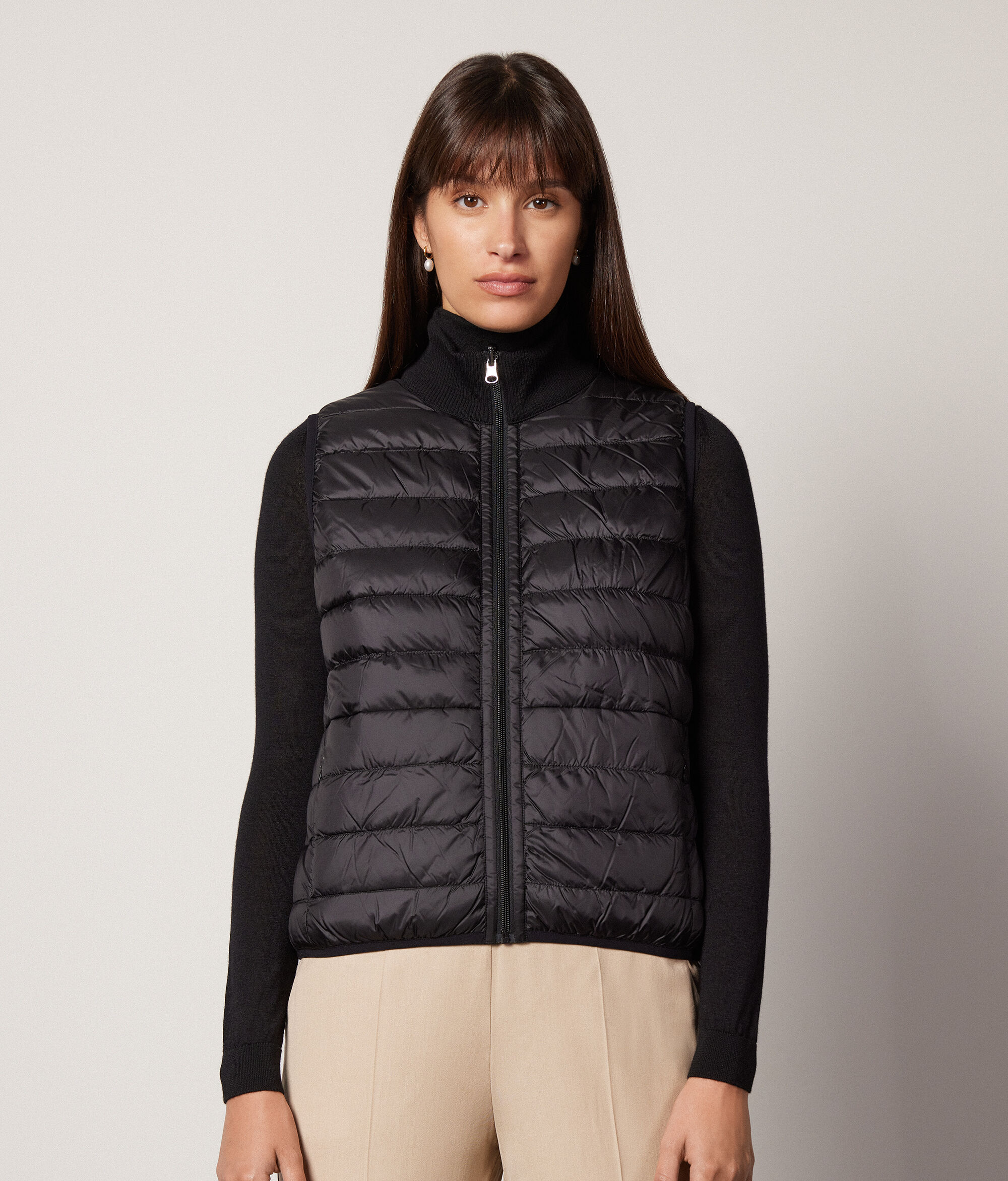 Reversible Cashmere Down Gilet