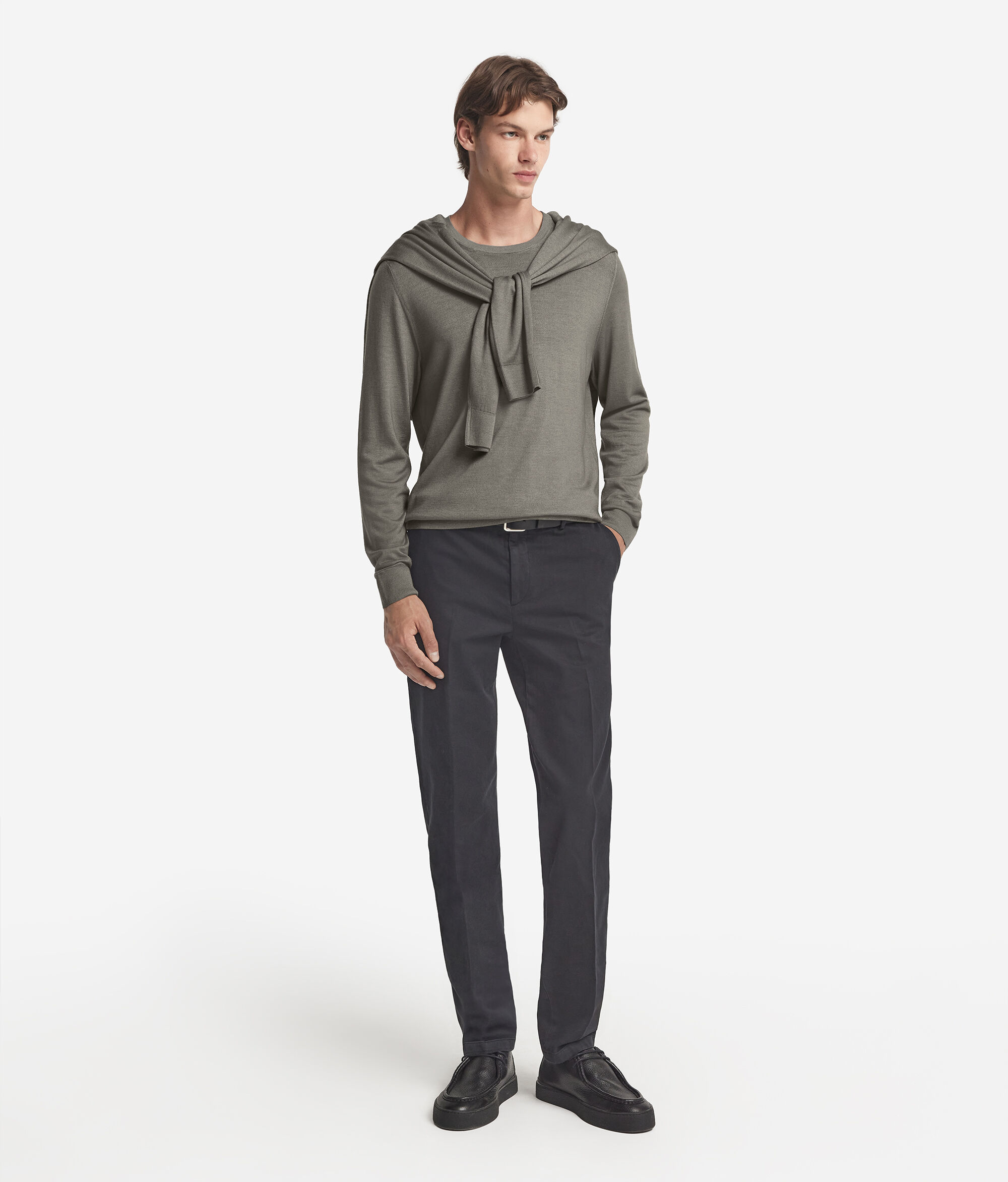 Round-Neck Ultrafine Cashmere Jumper