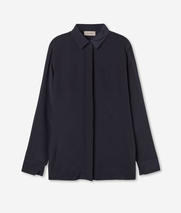 Рубашка из шелка