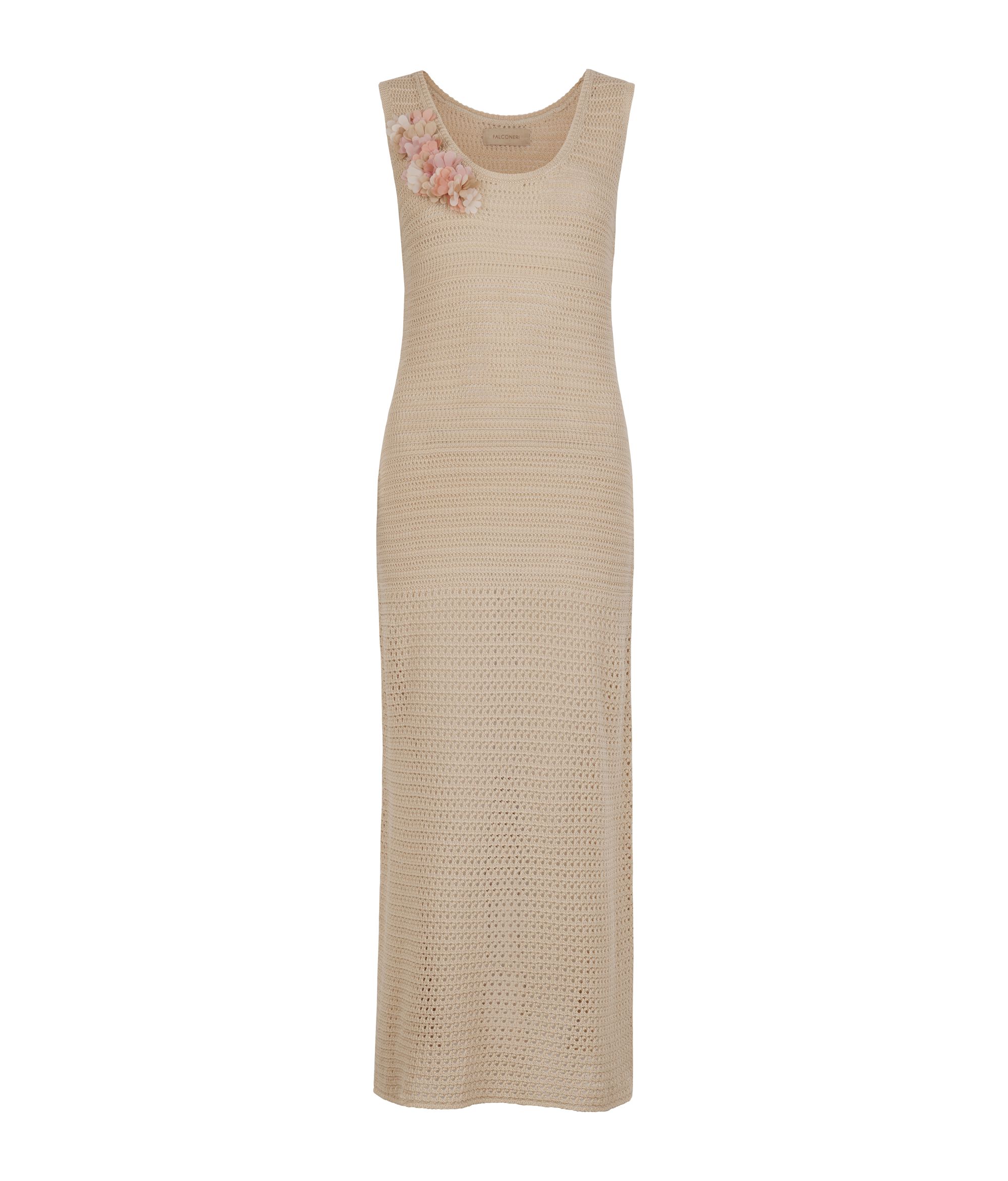 Robe patch pétales en coton