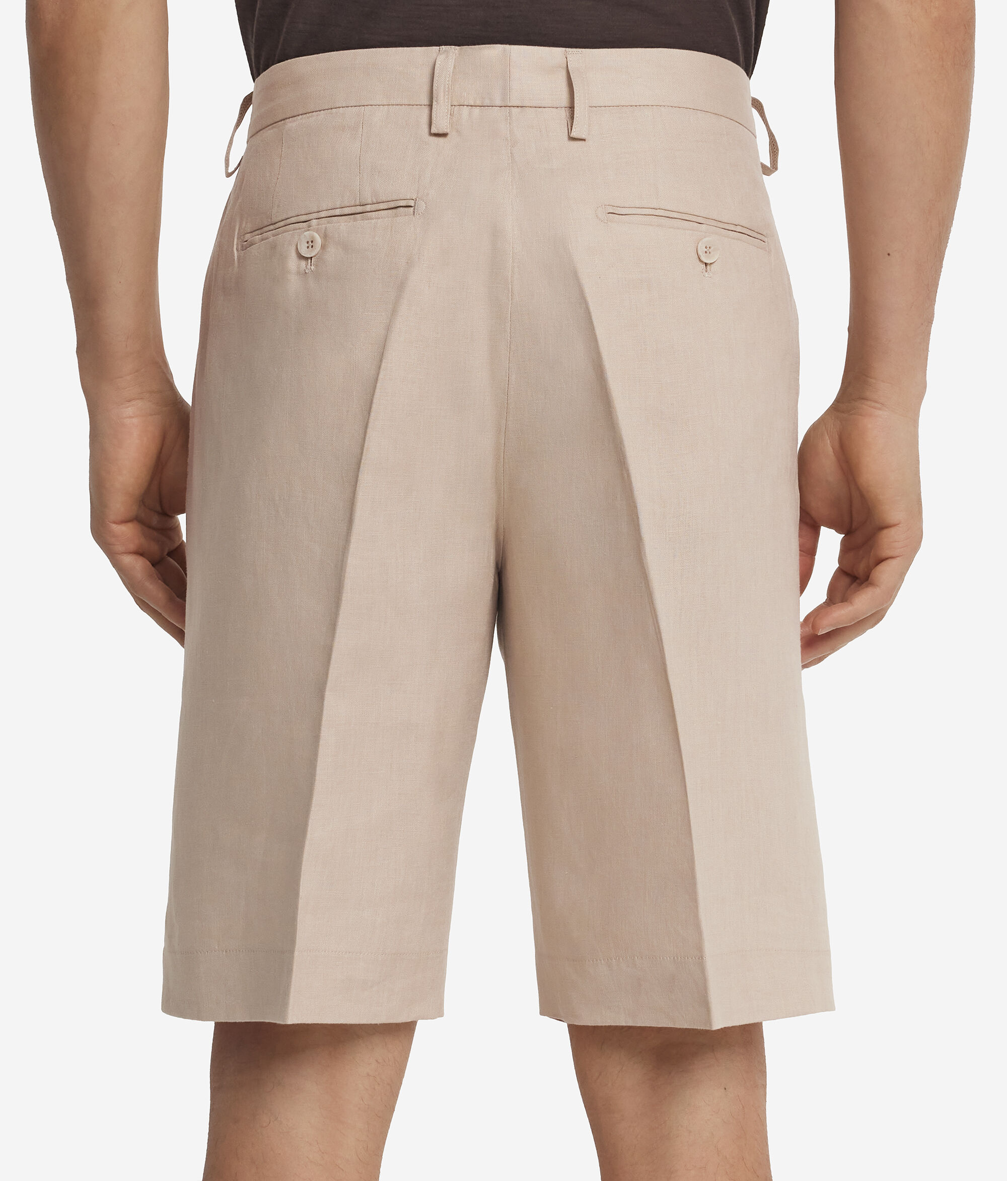 Шорты изо льна