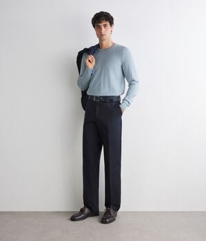 Pantalons rectes de cot&oacute;