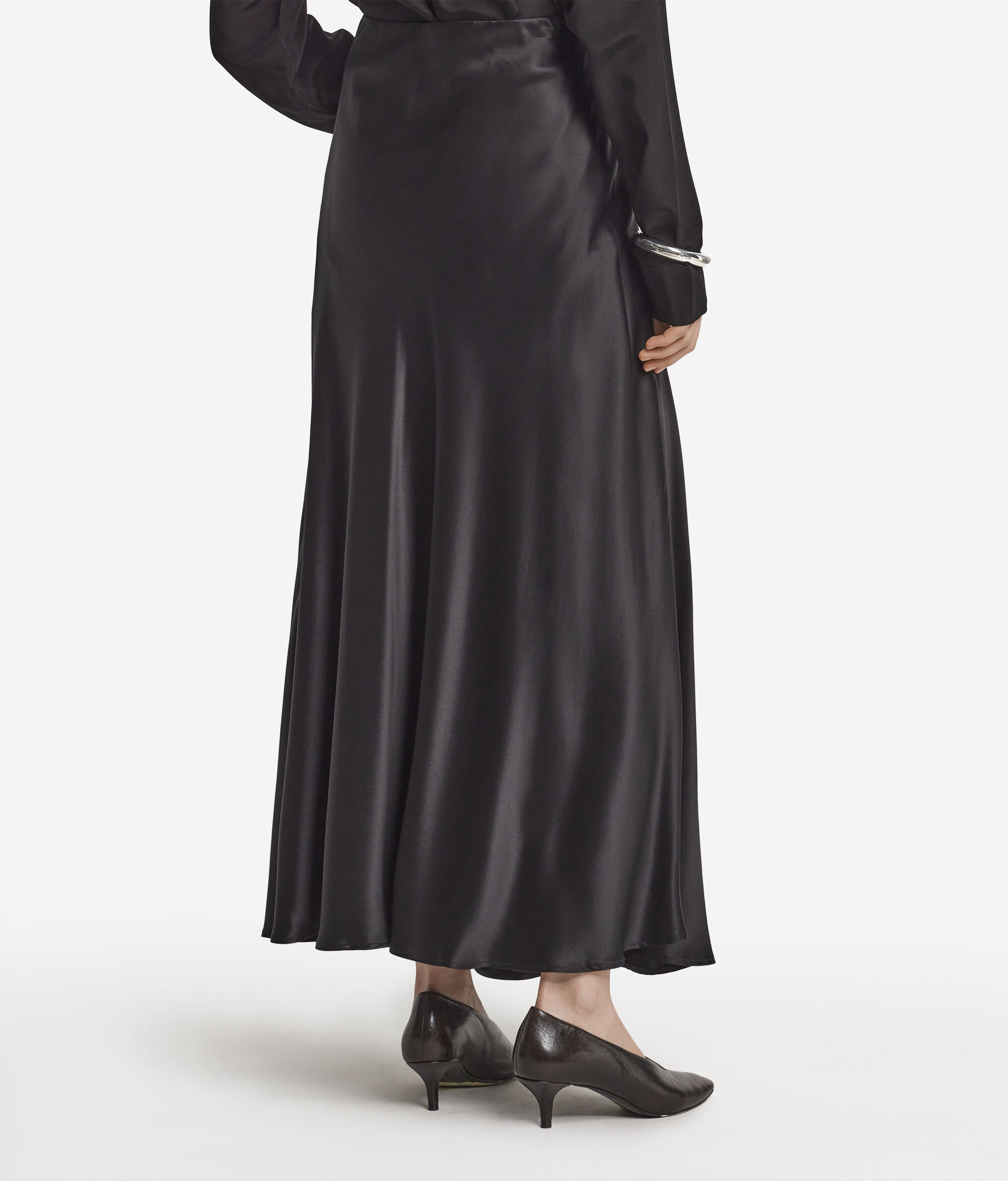 Silk Satin Skirt