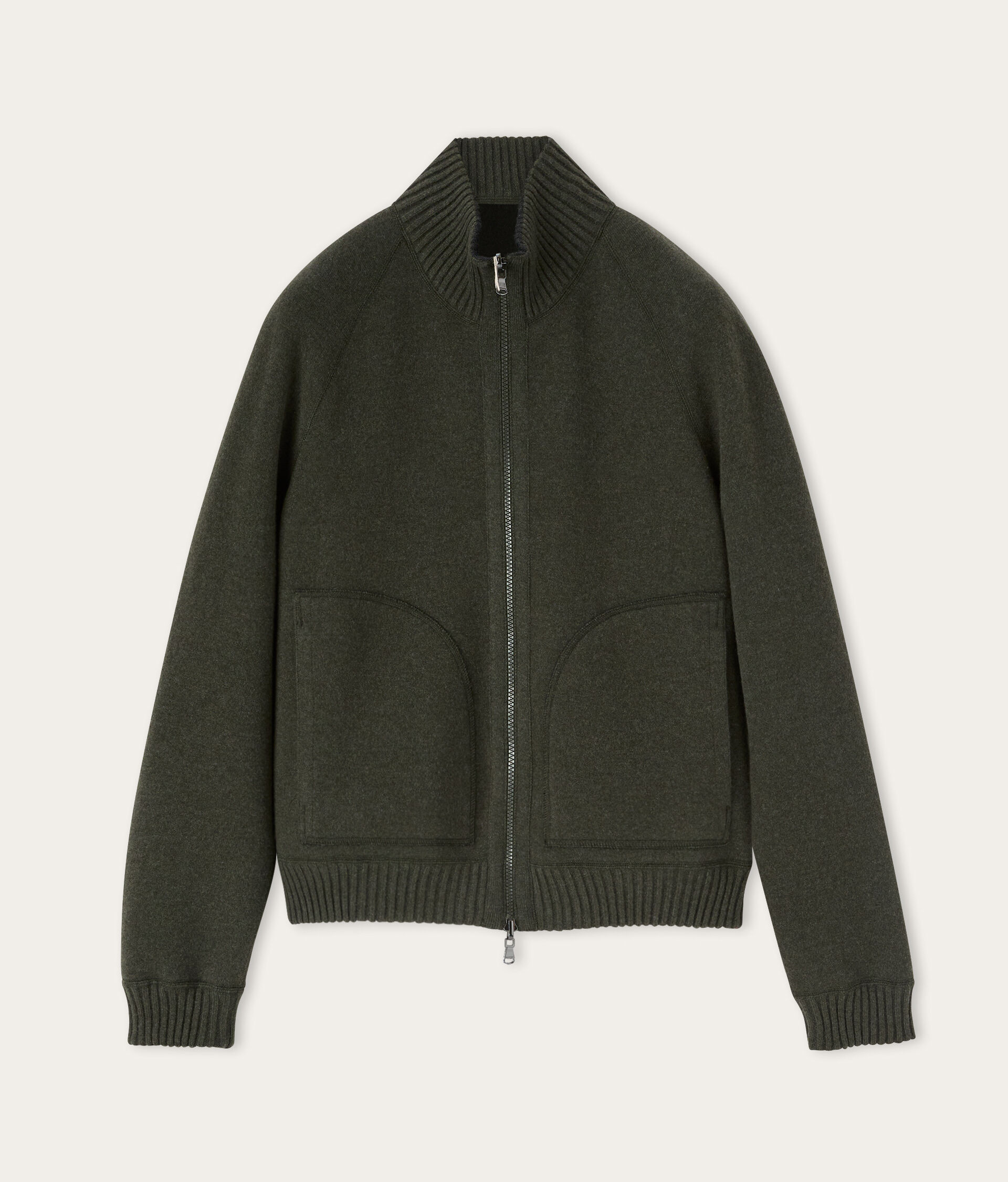 Bomber reversibile in Cashmere Ultrasoft