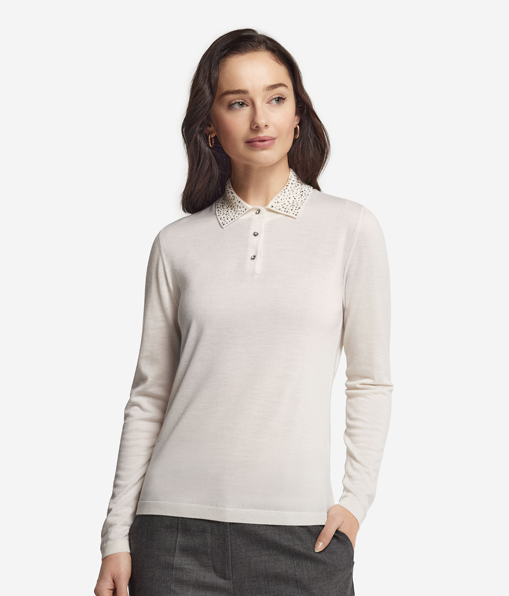 Πόλο με Στρας από Ultrafine Cashmere